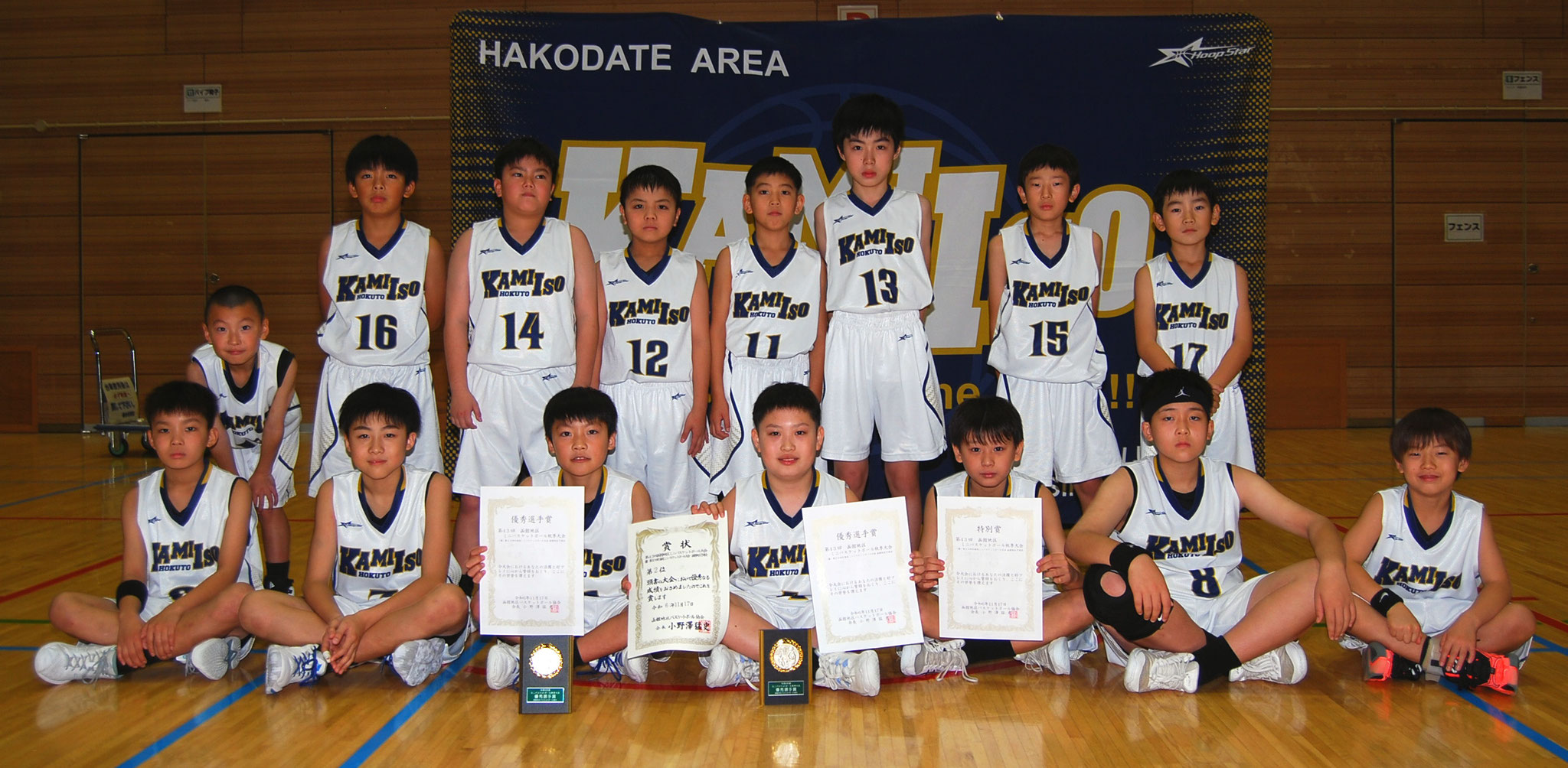 男子2位　上磯クラブU-12