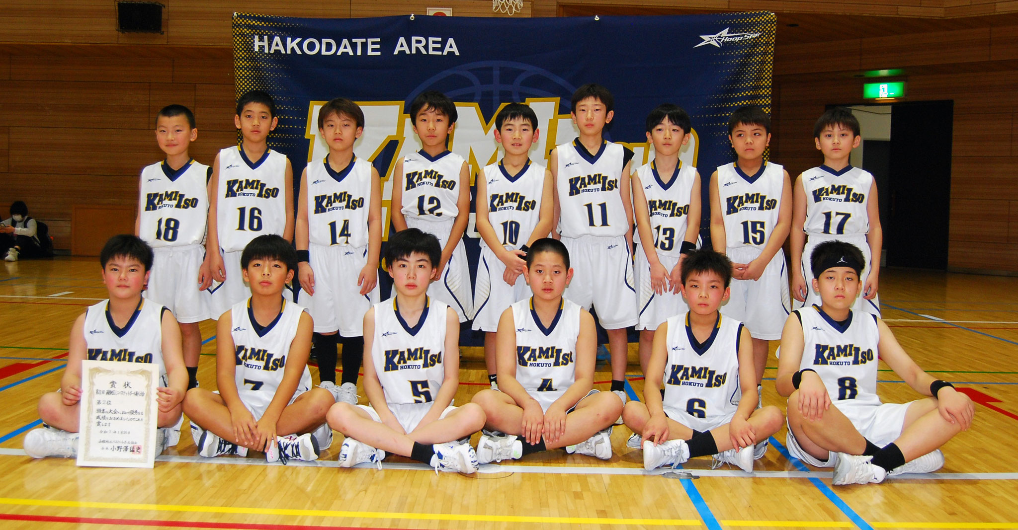 男子2位　上磯クラブU-12