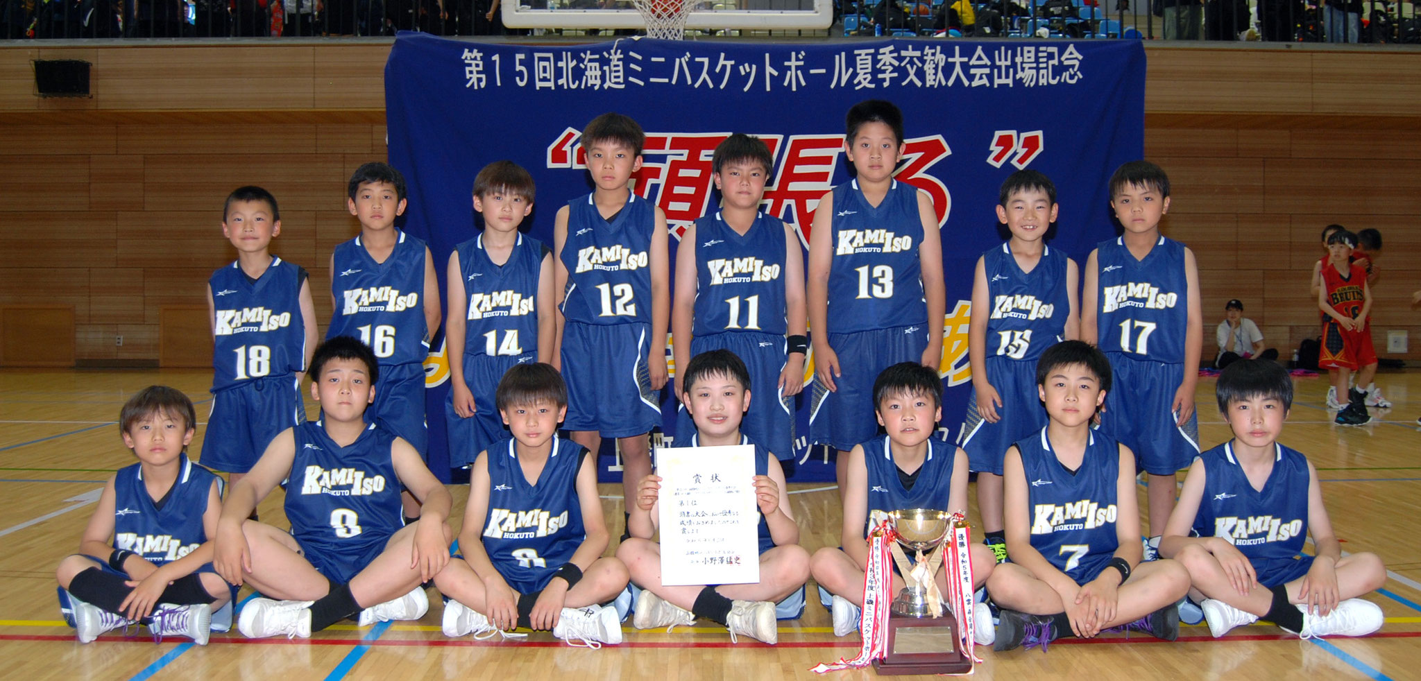 男子1位・上磯クラブU-12