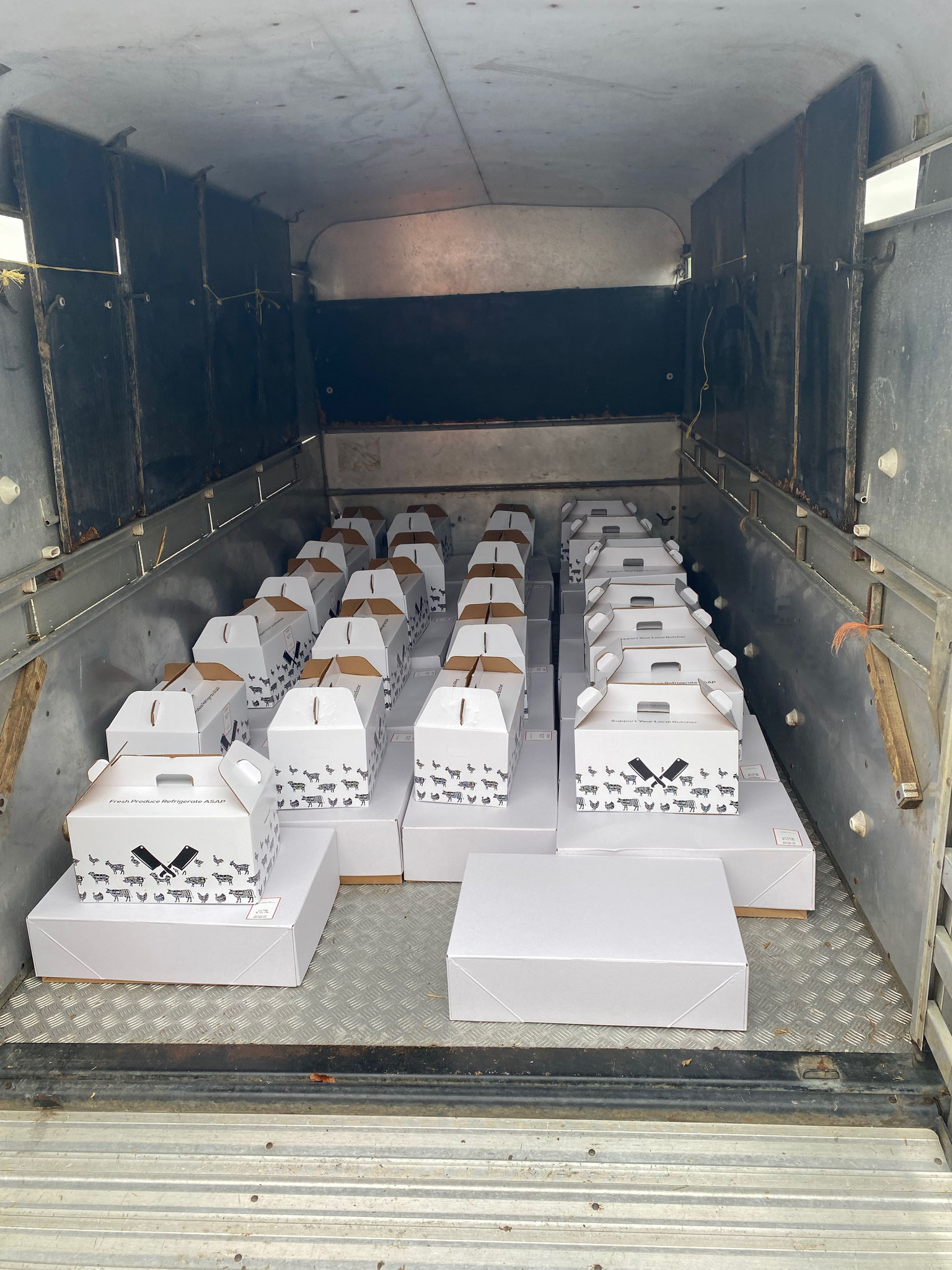 ready for you to collect and take away.