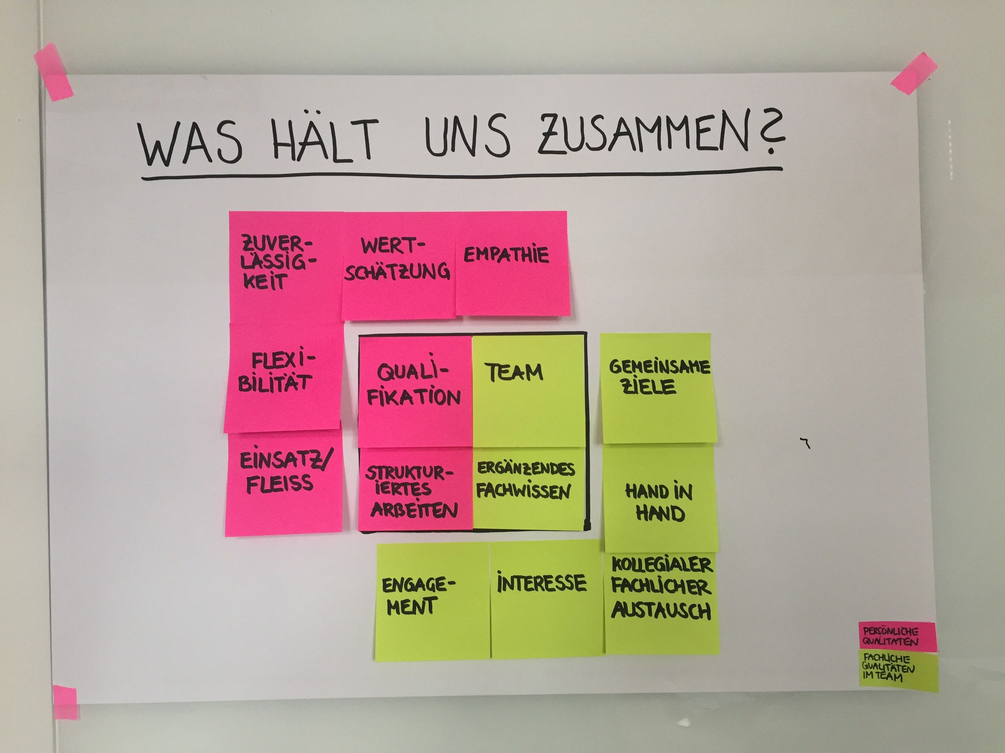 Teambuilding und Zusammenhalt sind bei uns Gold wert.
