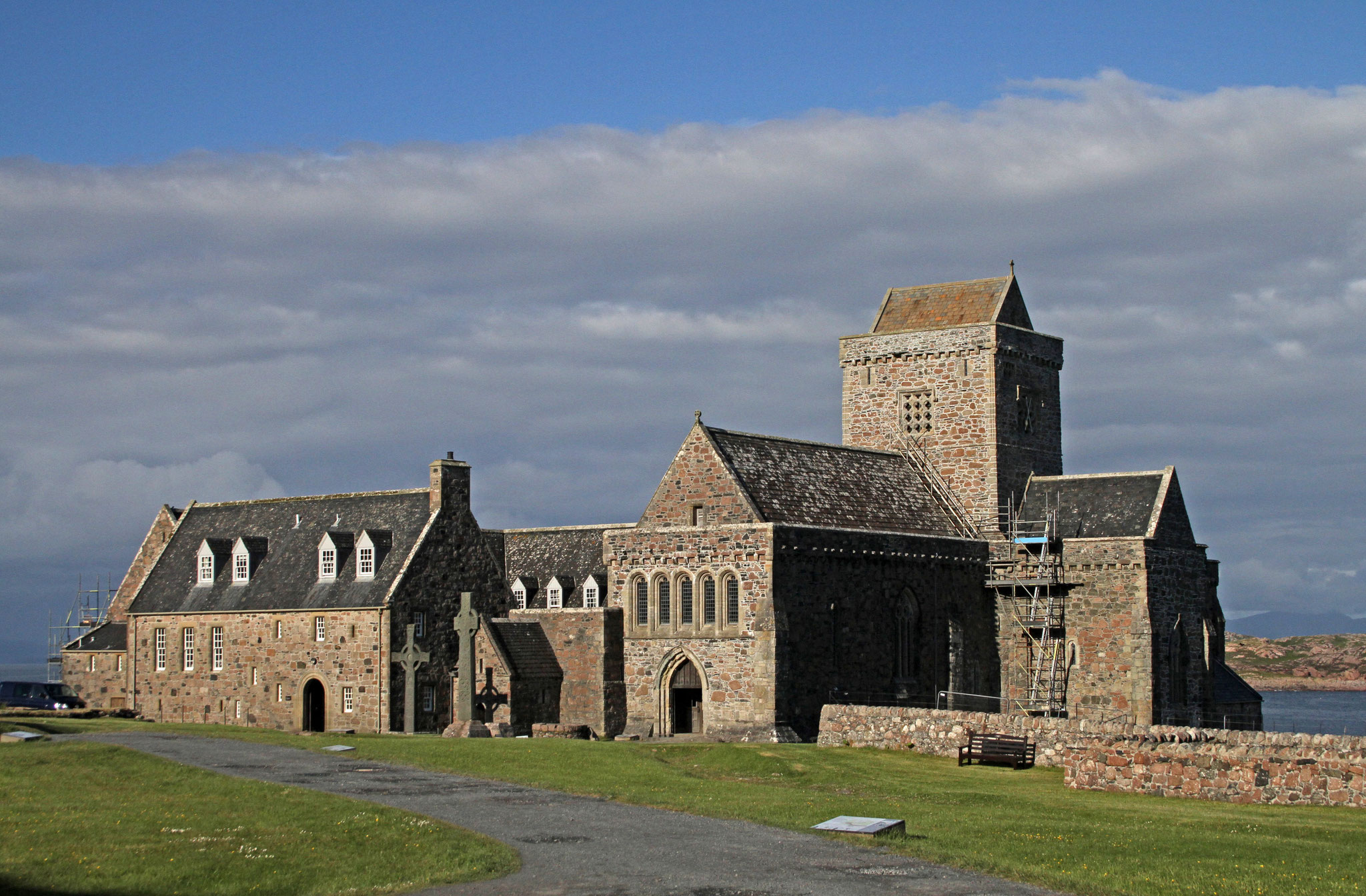 Die drei ersten Tage verbringen wir auf der kleinen Nachbarinsel Iona, bekannt als Brutplatz des Wachtelkönigs