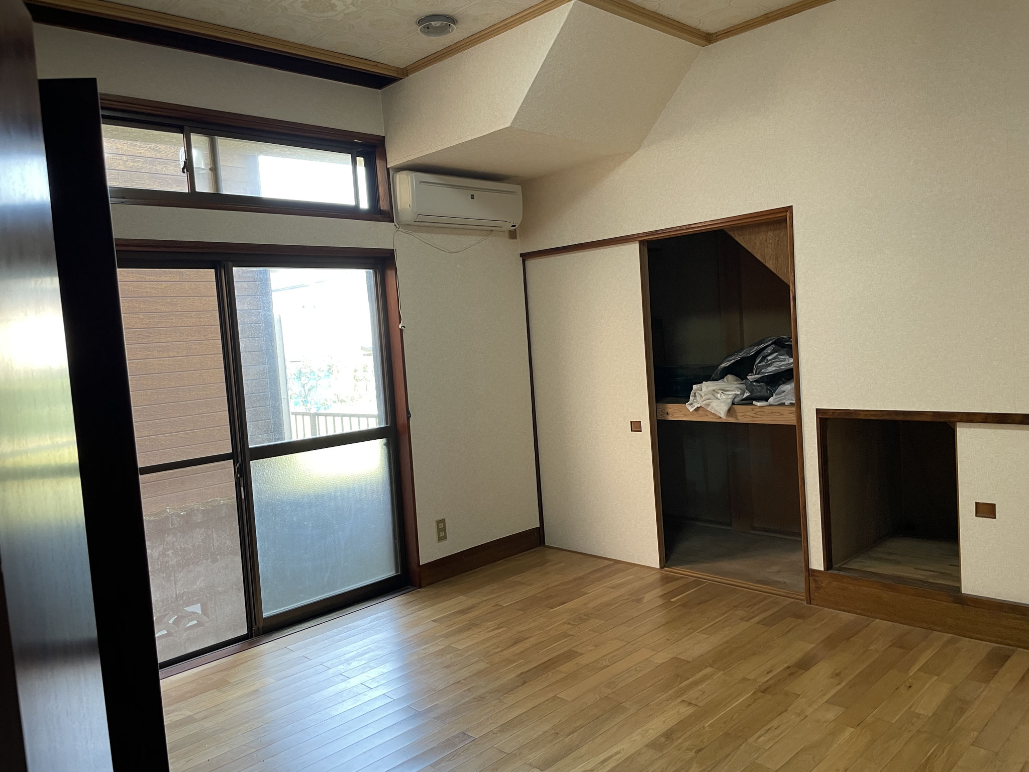 収納のある１階洋室