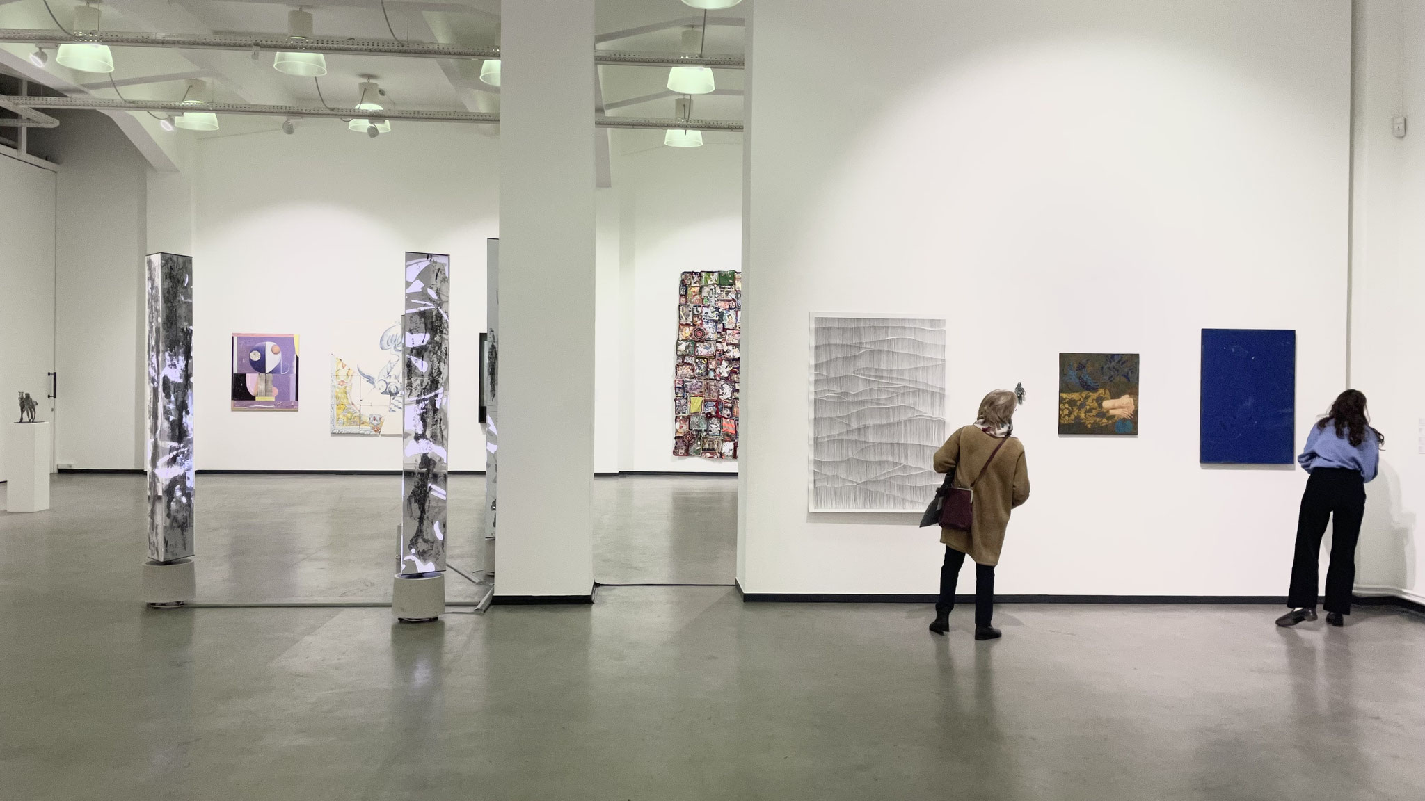 Ausstellungsansicht  "Aufatmen"
