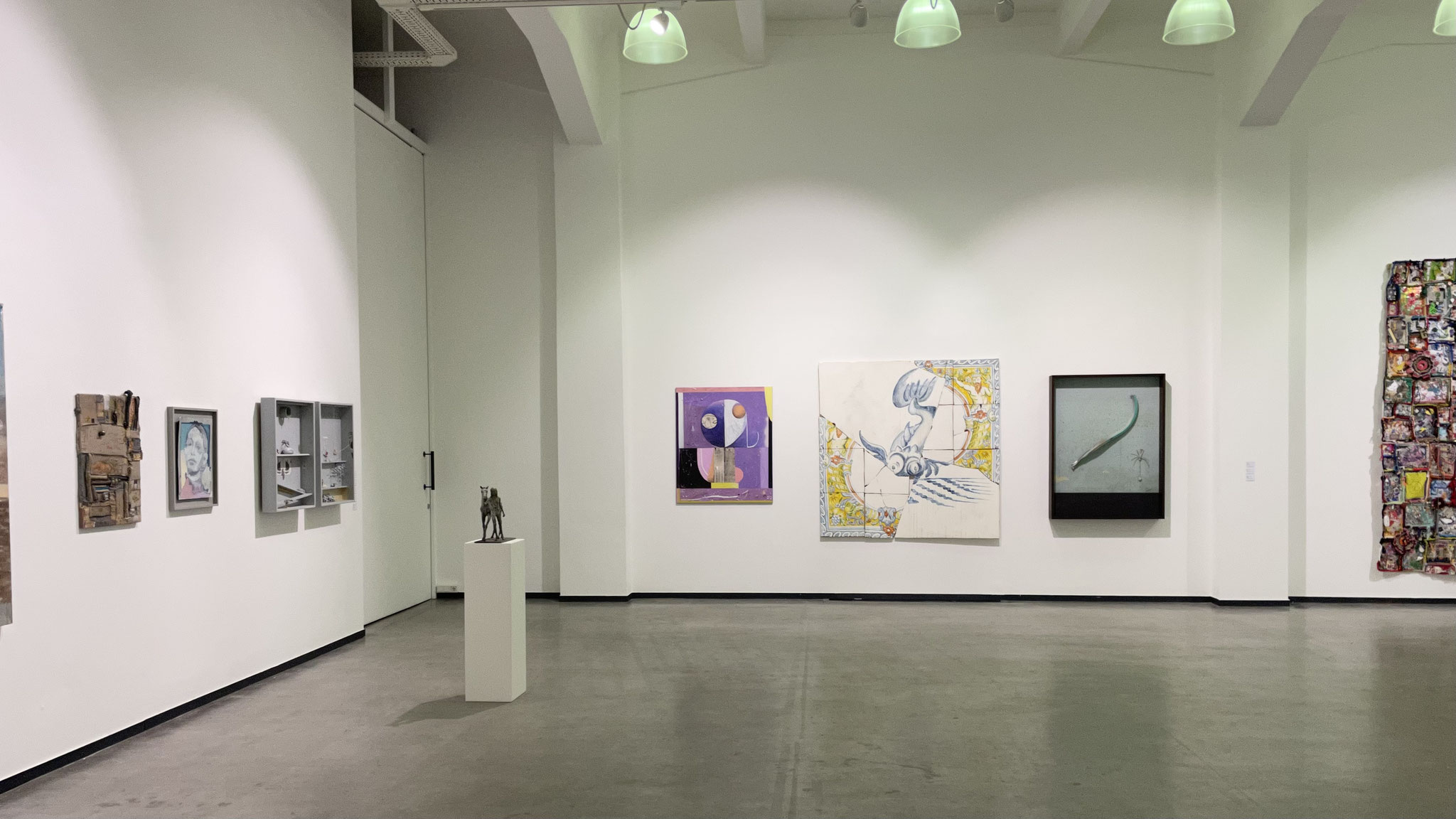 Ausstellungsansicht  "Aufatmen"