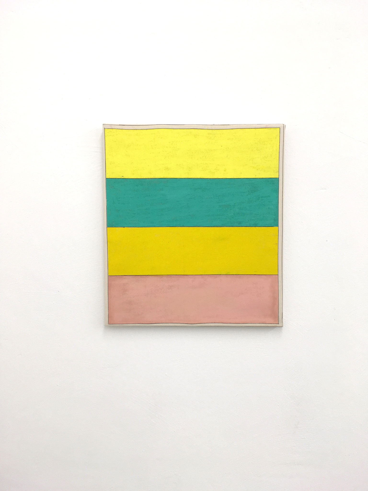 AUSSTELLUNGSANSICHT "CHEEK TO CHEEK" HIER DANIEL HÖRNER