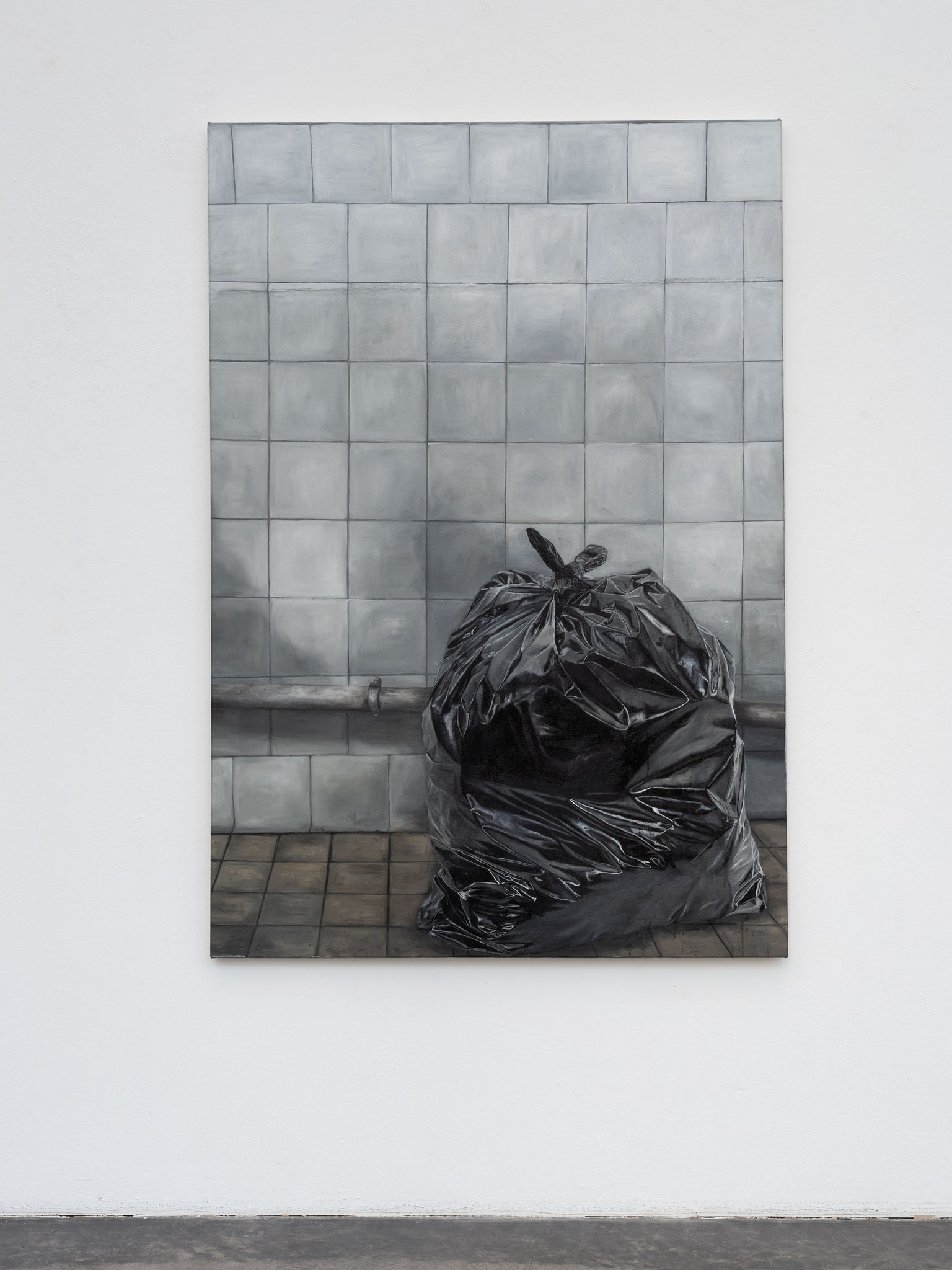 Lydia Balke, Le Corps Sans Organes, 2016,  Öl auf Leinwand, 160 x 110 cm