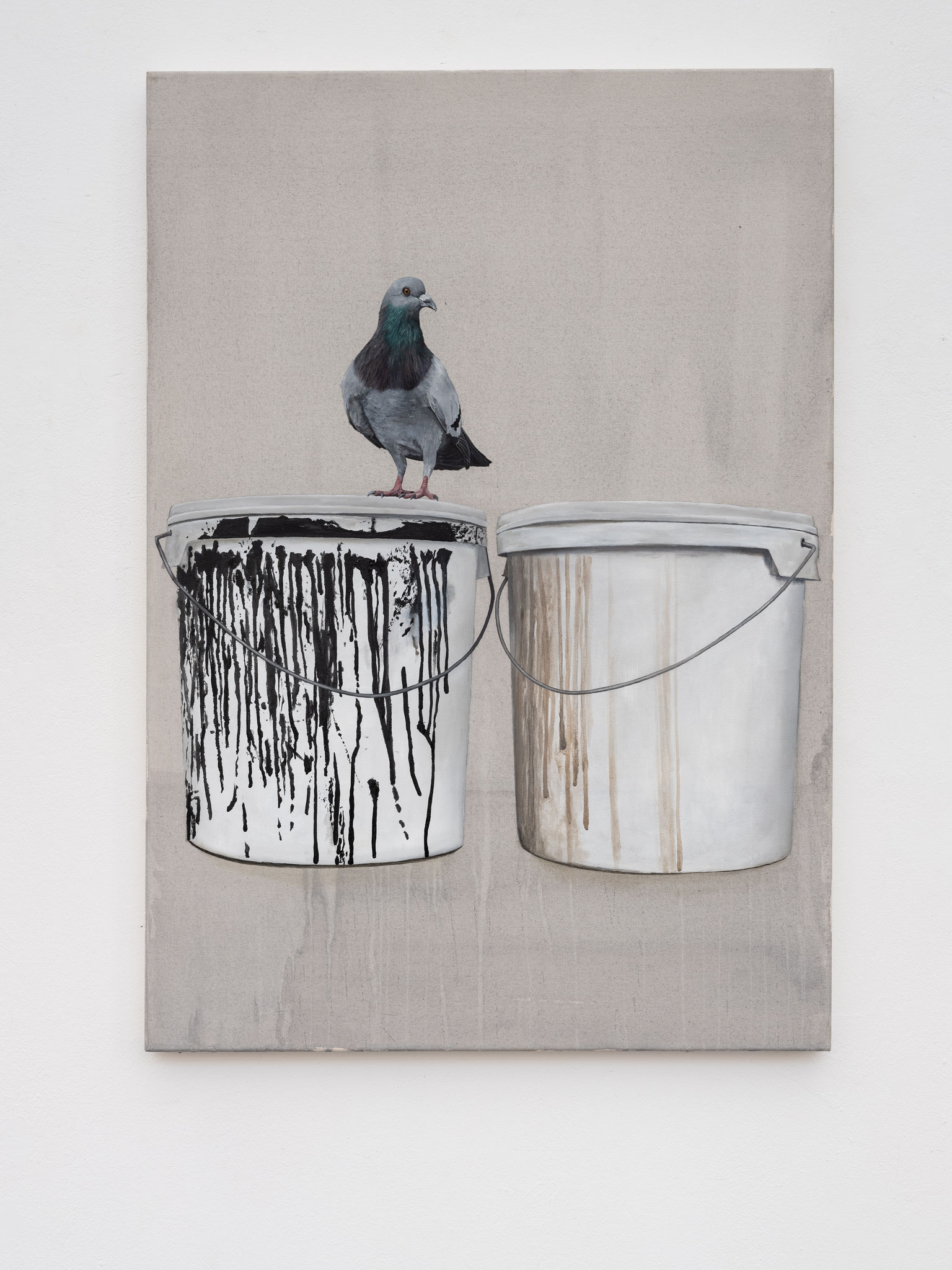 Lydia Balke, Good Morning Sadness, 2025, Öl auf Leinwand, 100 x 70 cm