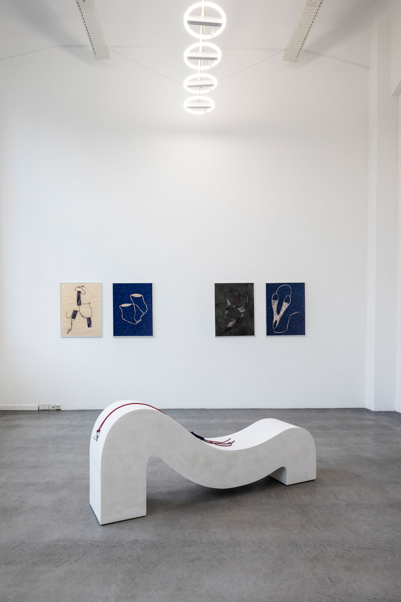 Ausstellungsansicht Franziska Opel  Men in Love