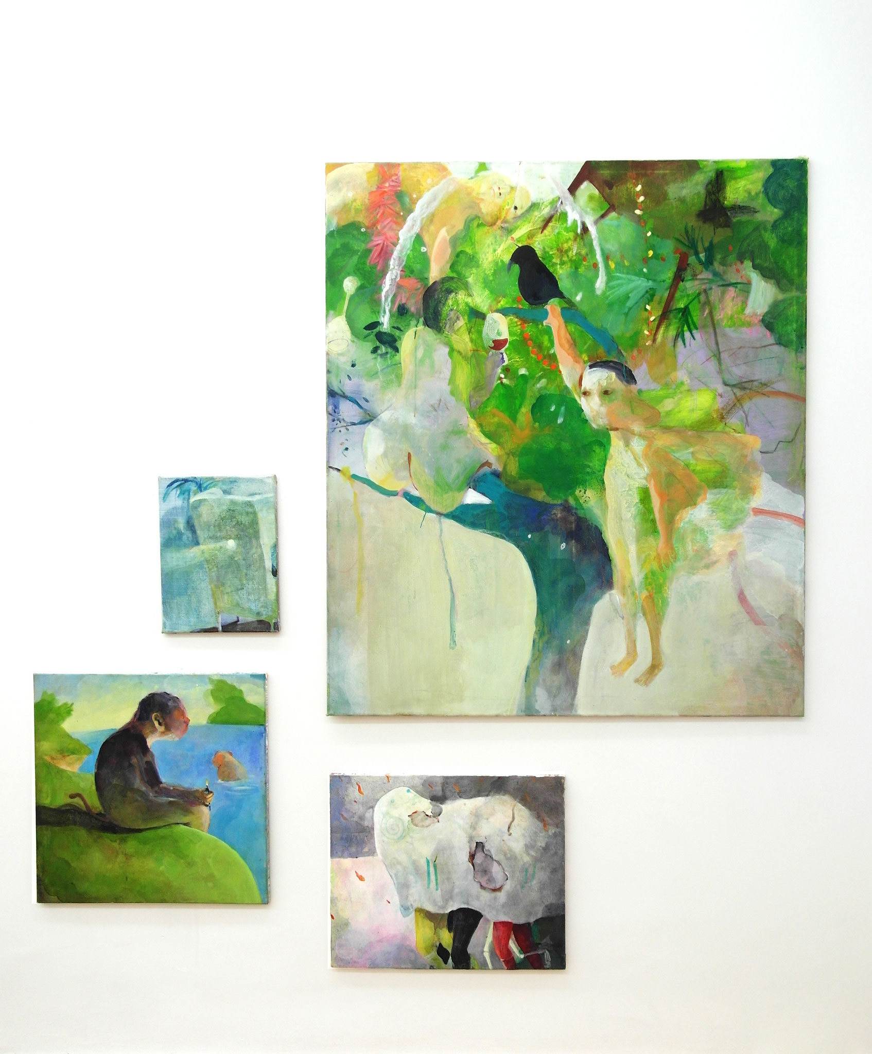 AUSSTELLUNGSANSICHT "SMASH HITS" HIER YOOJIN CHANG