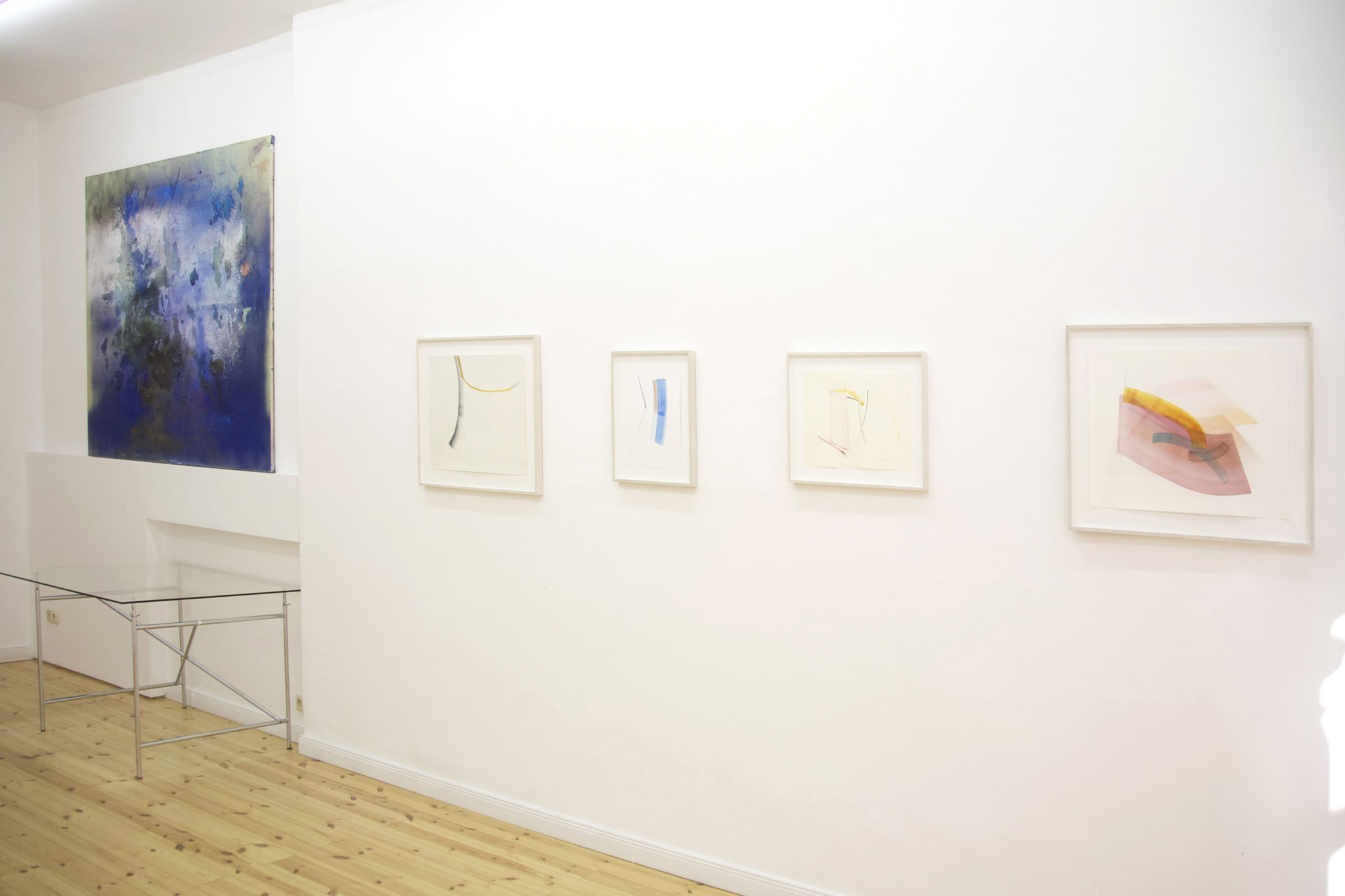 AUSSTELLUNGSANSICHT V.L.N.R. JANUS HOCHGESAND, HENRIK EIBEN
