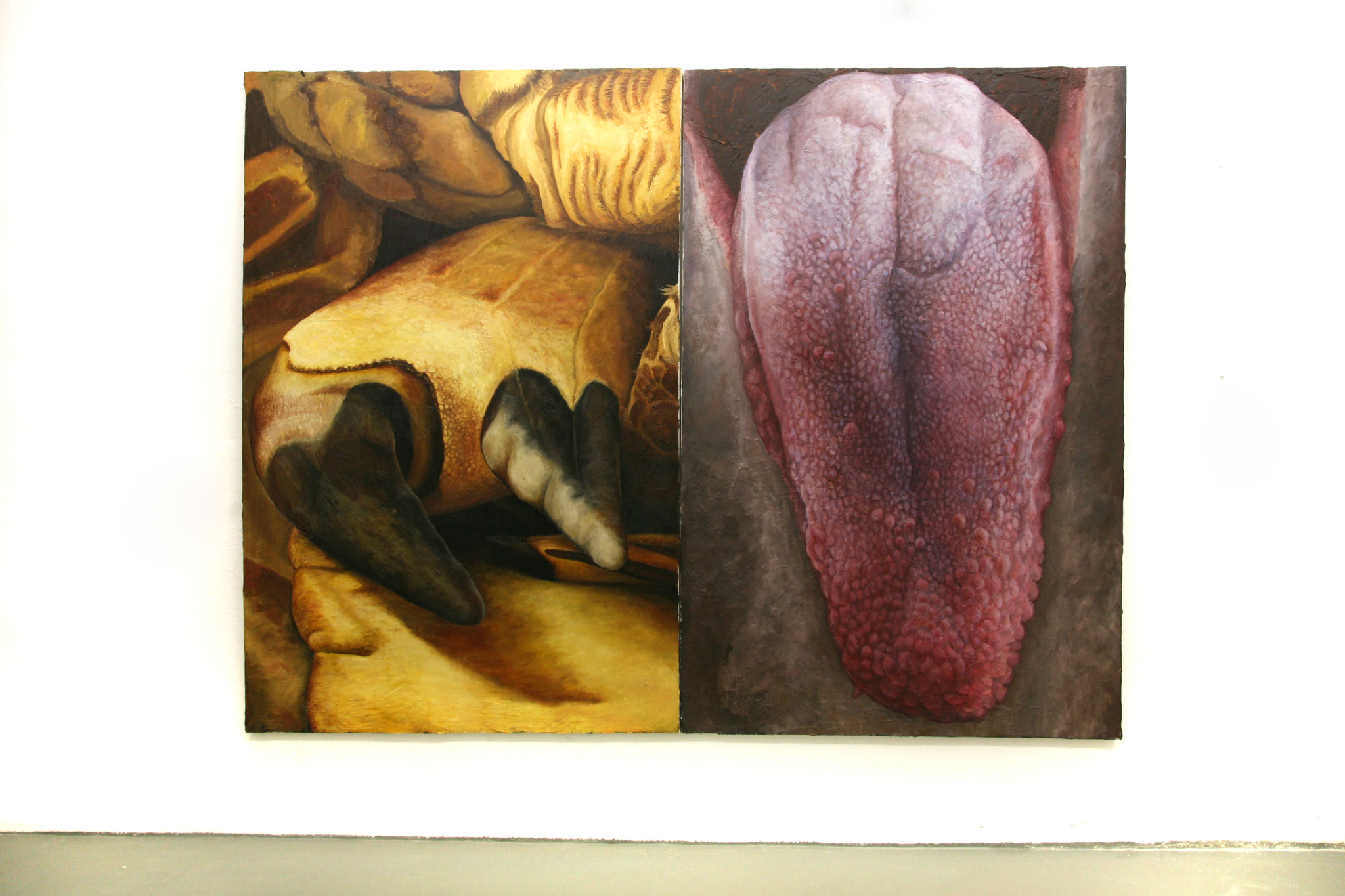 AUSSTELLUNGSANSICHT GUT VOM VERHALTEN HER, HIER LAURA LINK