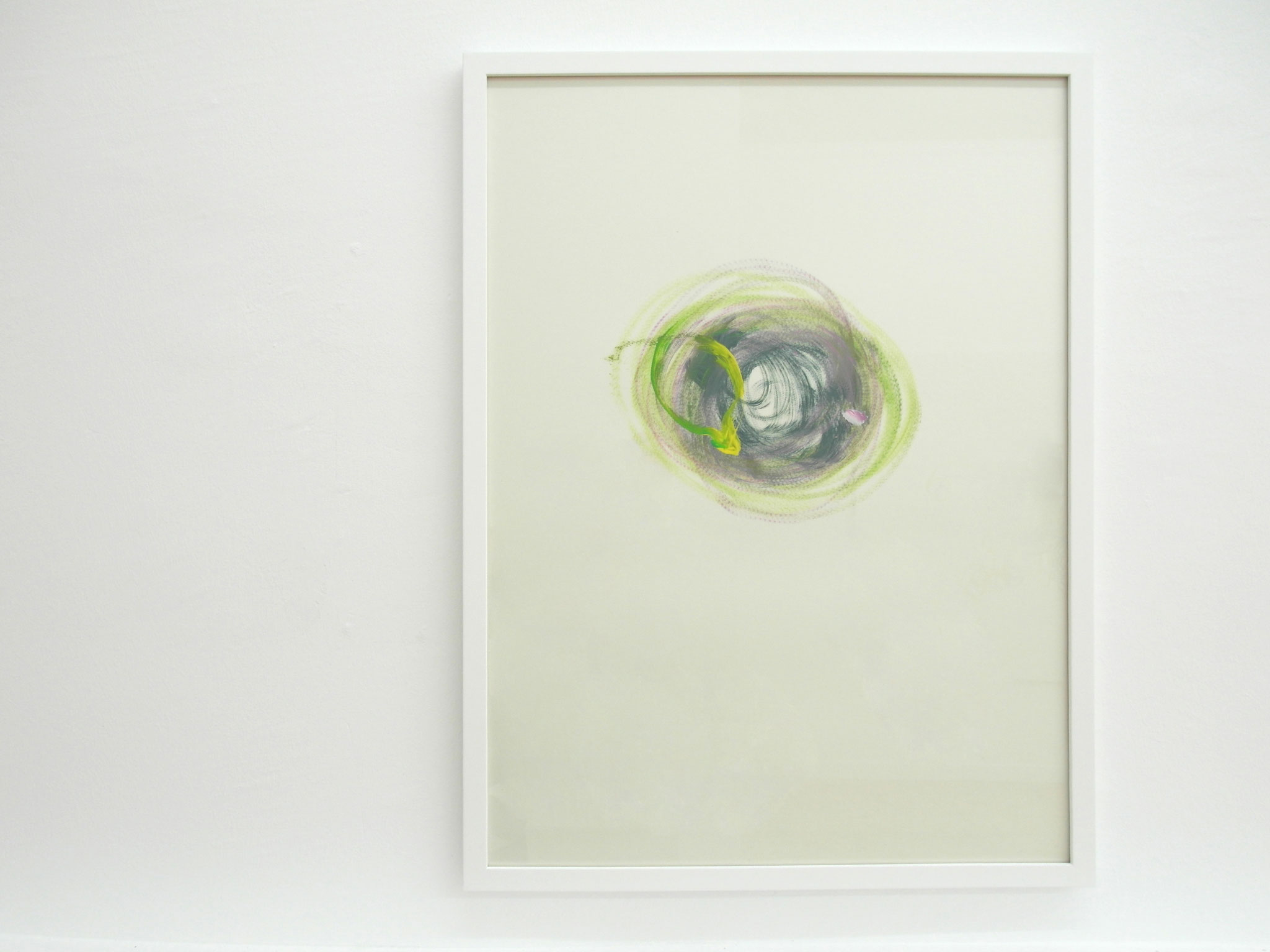 MARTIN SCHOLTEN      SPEEDINGMOTORPAINTING    2007-11    ACRYL ON PAPER   70 X 50 CM  