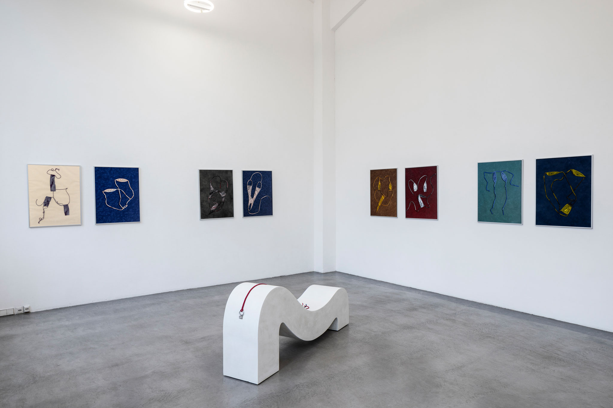 Ausstellungsansicht Franziska Opel  Men in Love