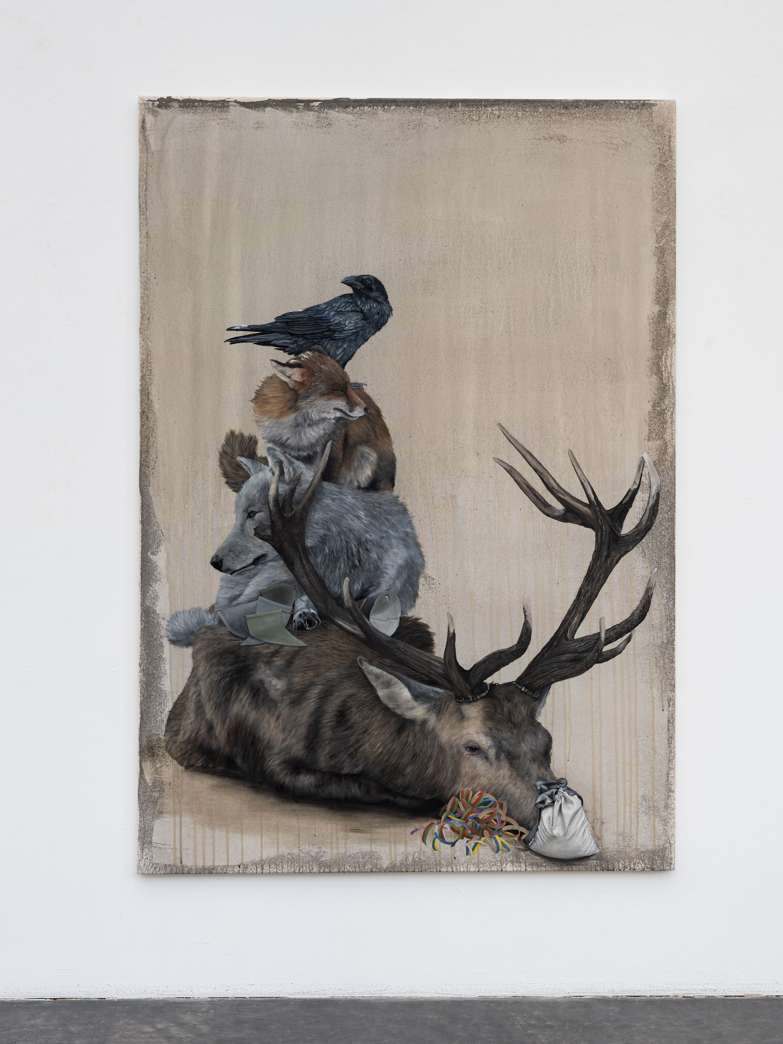 Lydia Balke, september, 2023, Öl auf Leinwand, 180 x 125 cm