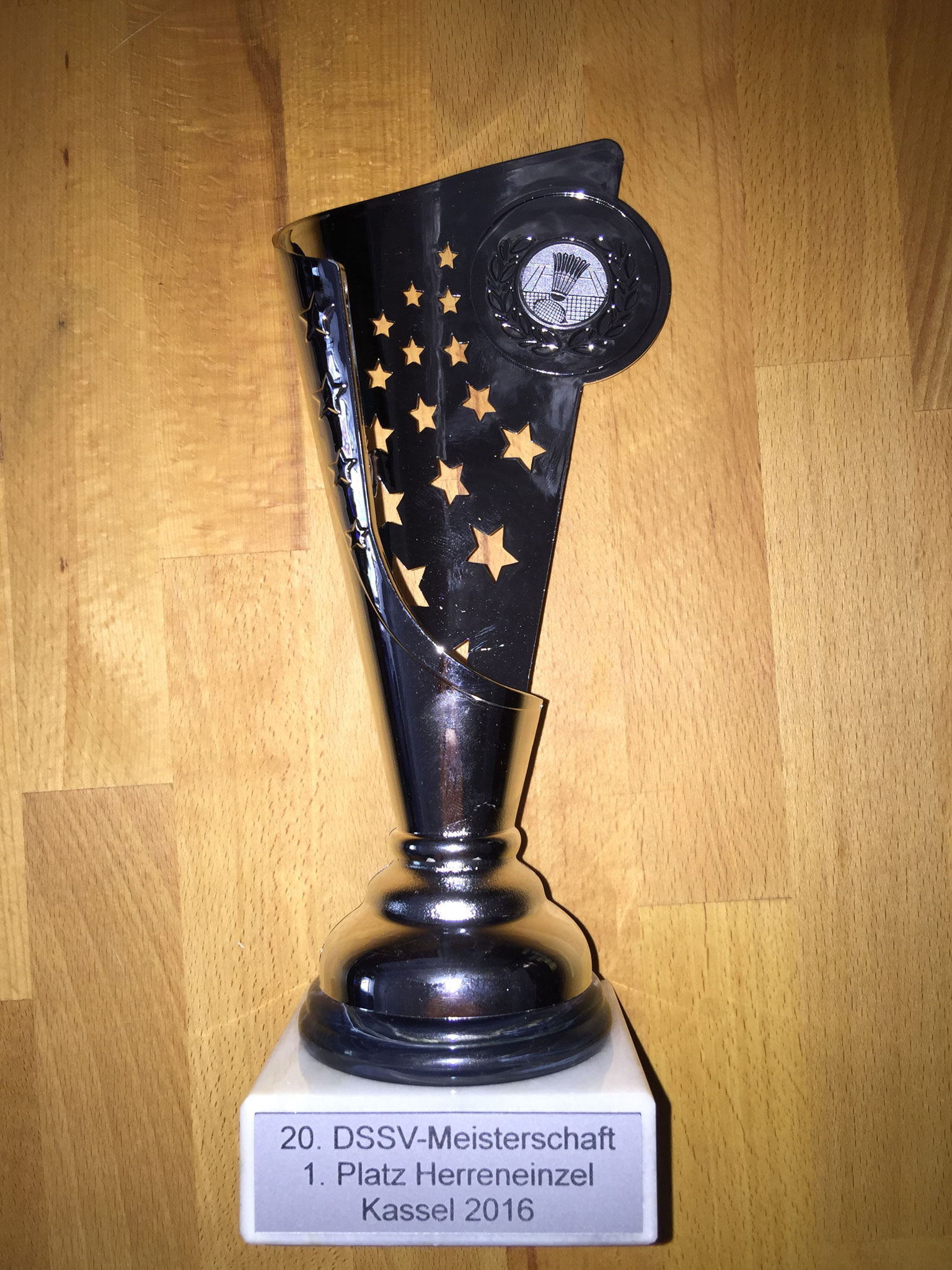 Pokal Herreneinzel 1. Platz