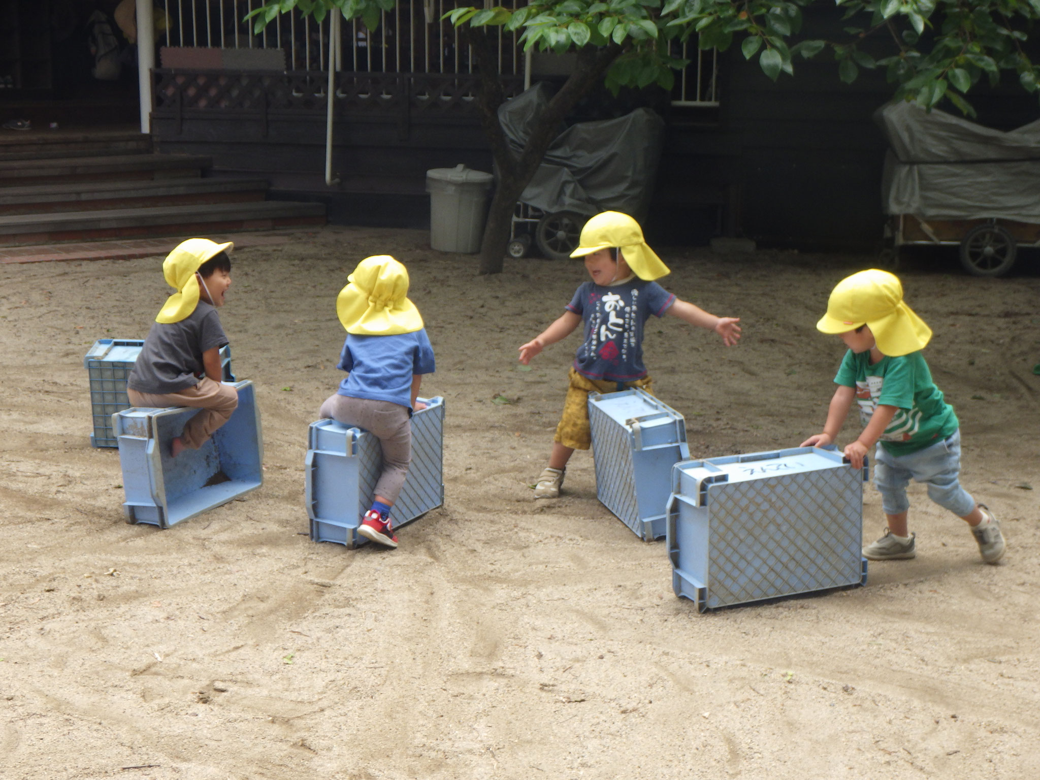 「バックオ～ライ！オ～ライ！！」