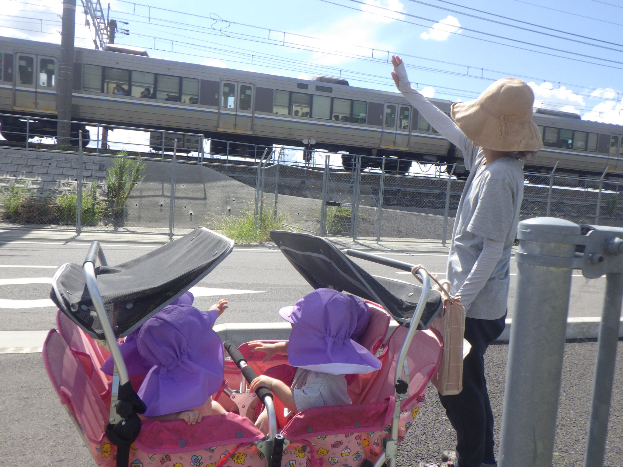 電車大好き～！