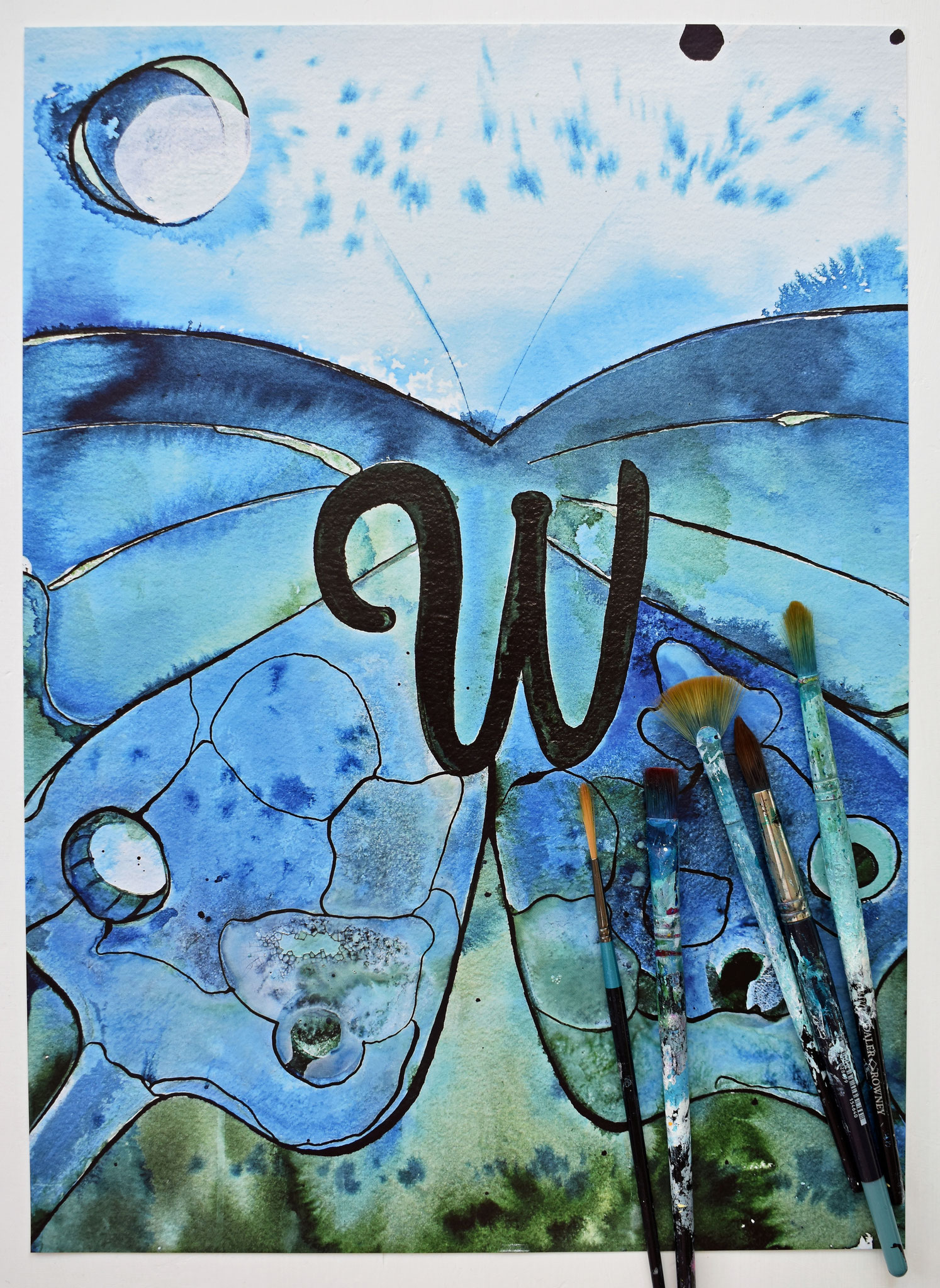 "W" Nursery Collection Print DIN A3, € 39.-