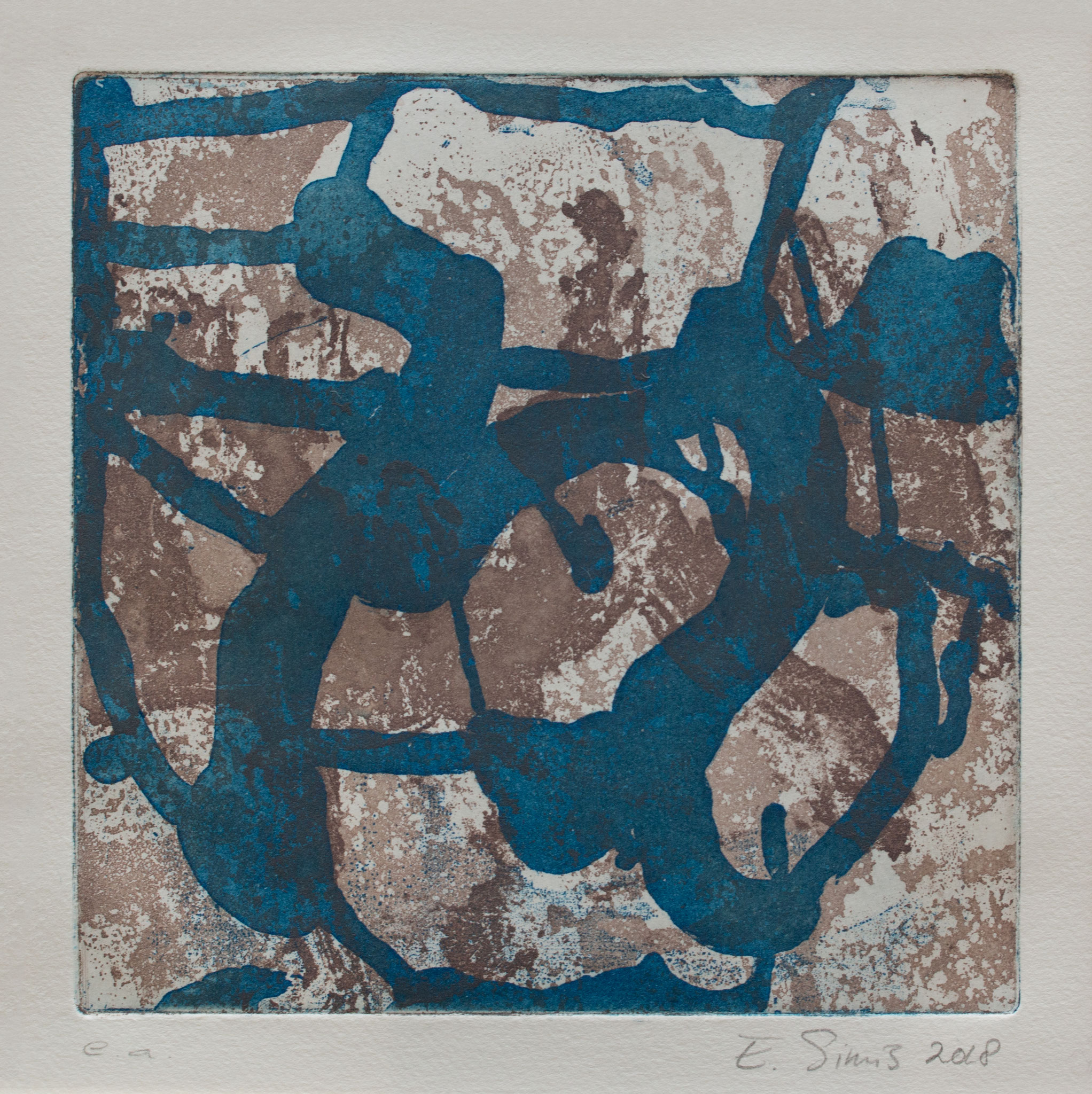 Aquatint 14x14 cm 2018