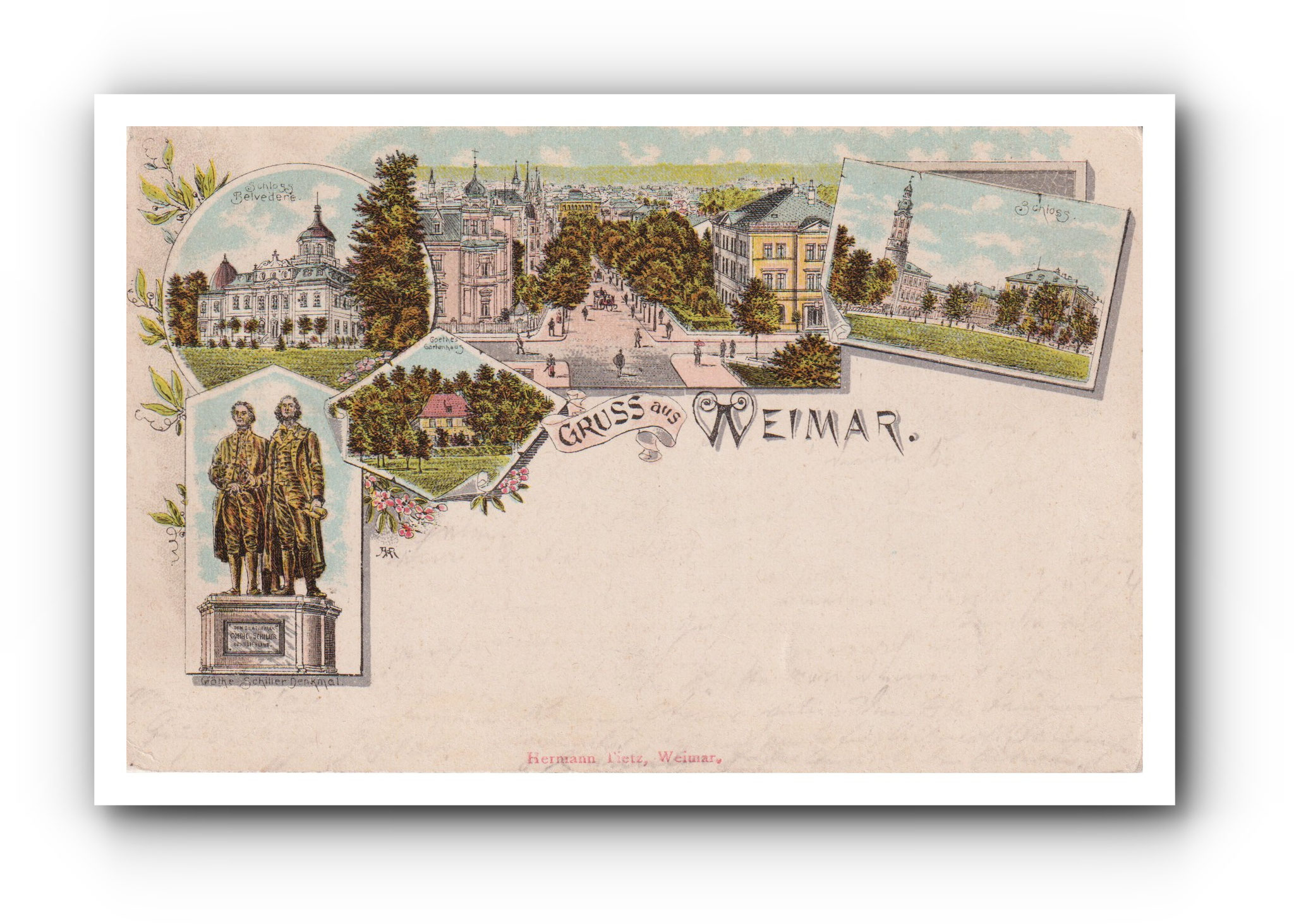 - Gruss aus WEIMAR -16.05.1899 -