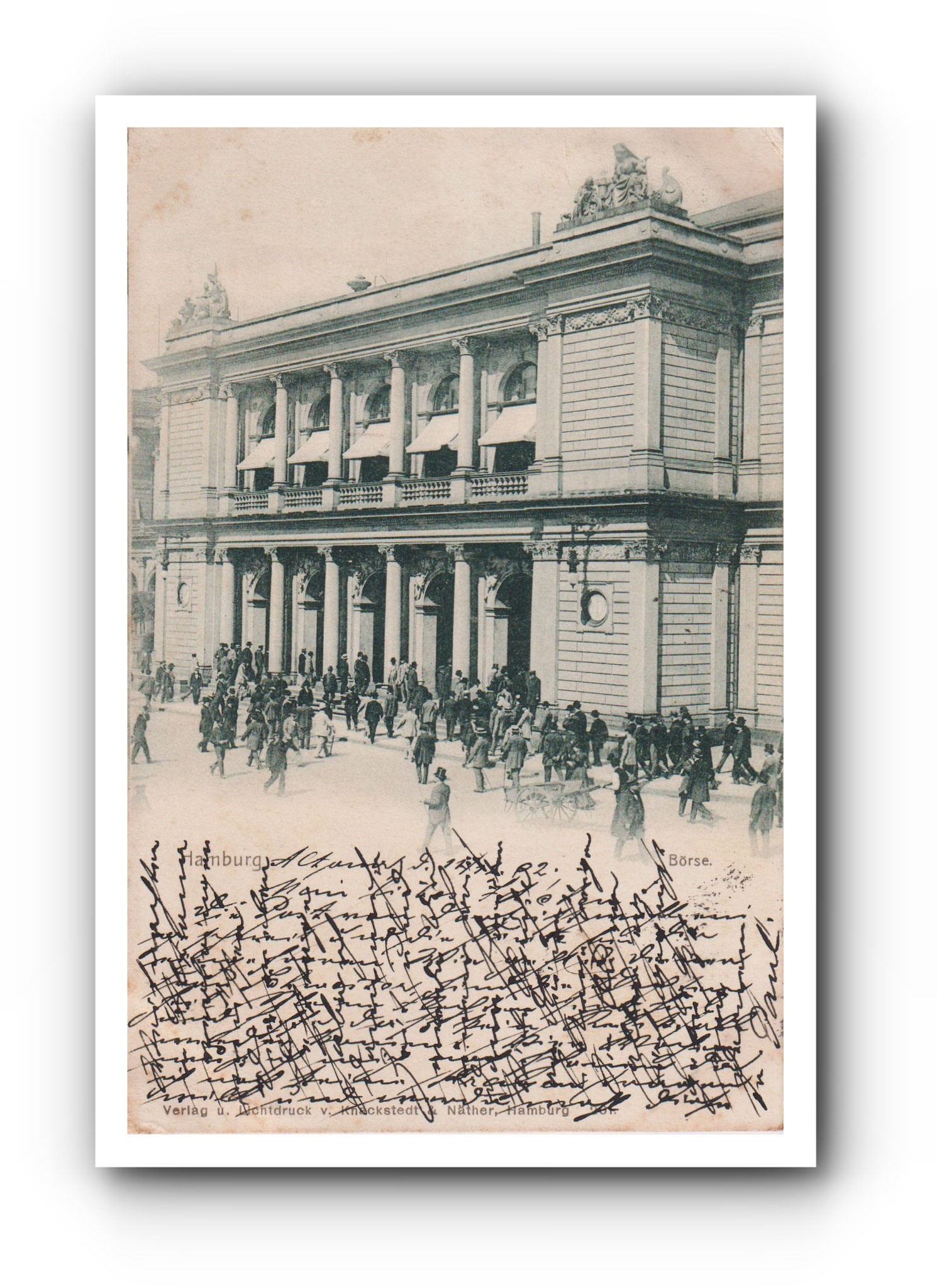 - Börse - HAMBURG - 11.12.1902 -