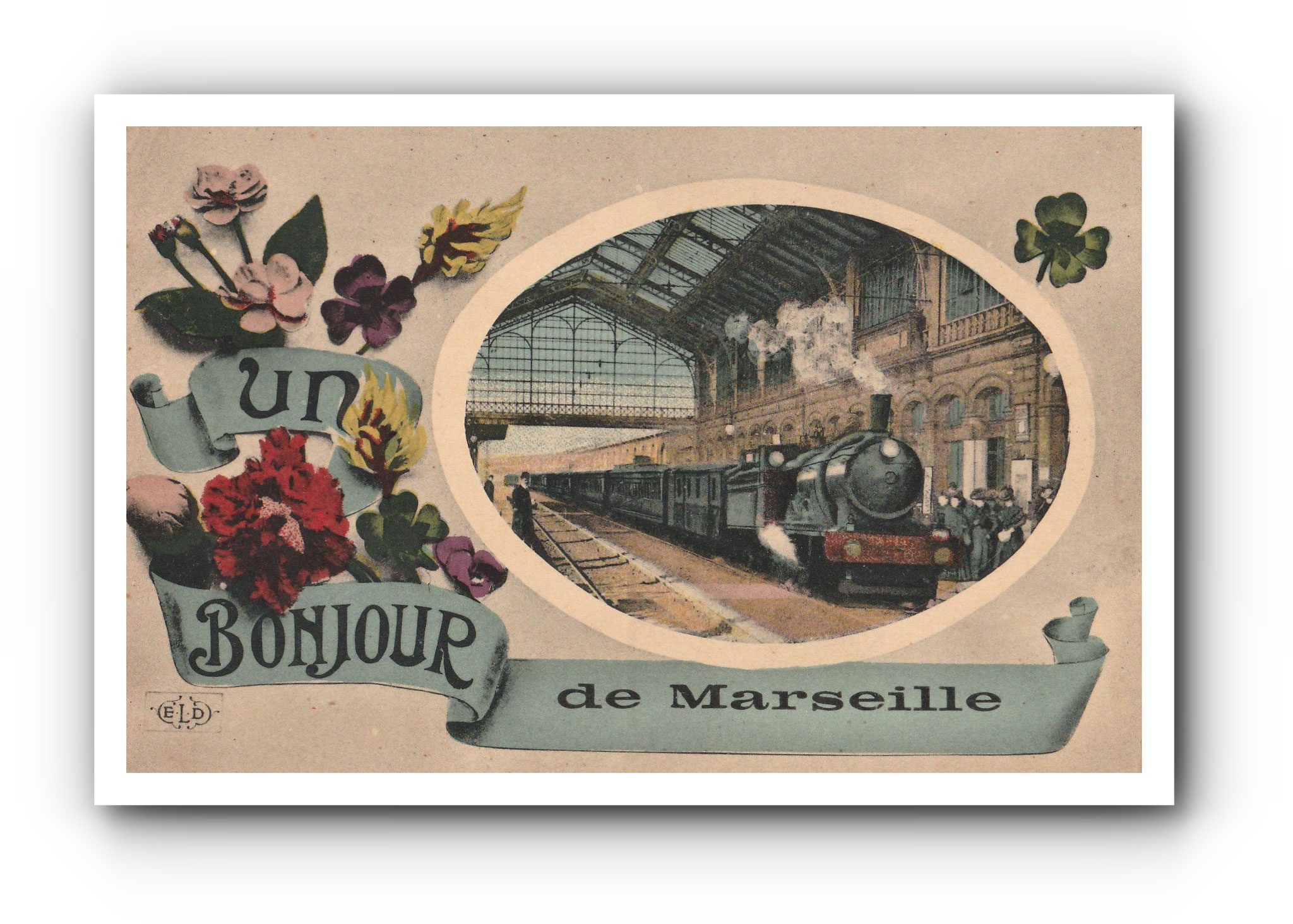 - Un Bonjour de Marseille - 30.06.1917 -