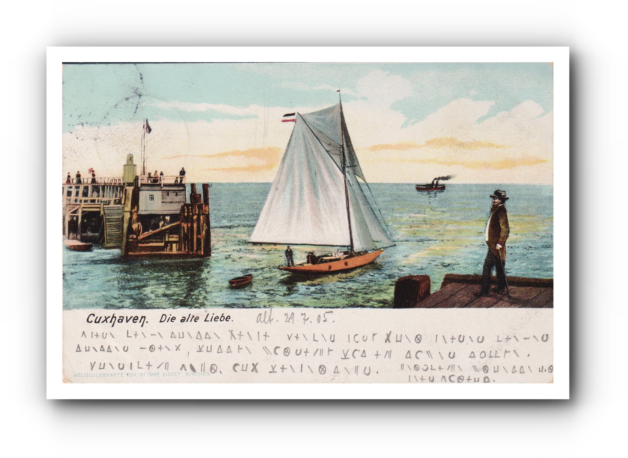 CUXHAVEN - Die alte Liebe - 29.07.1905