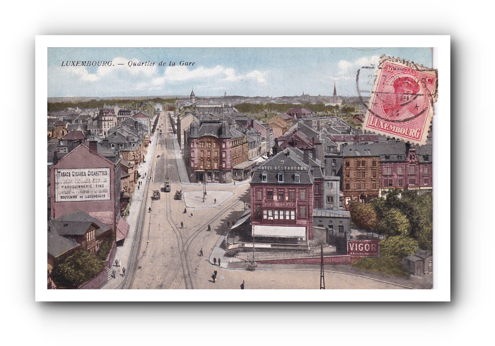 - Quartier de la Gare - LUXEMBOURG - 27.07.1922 -