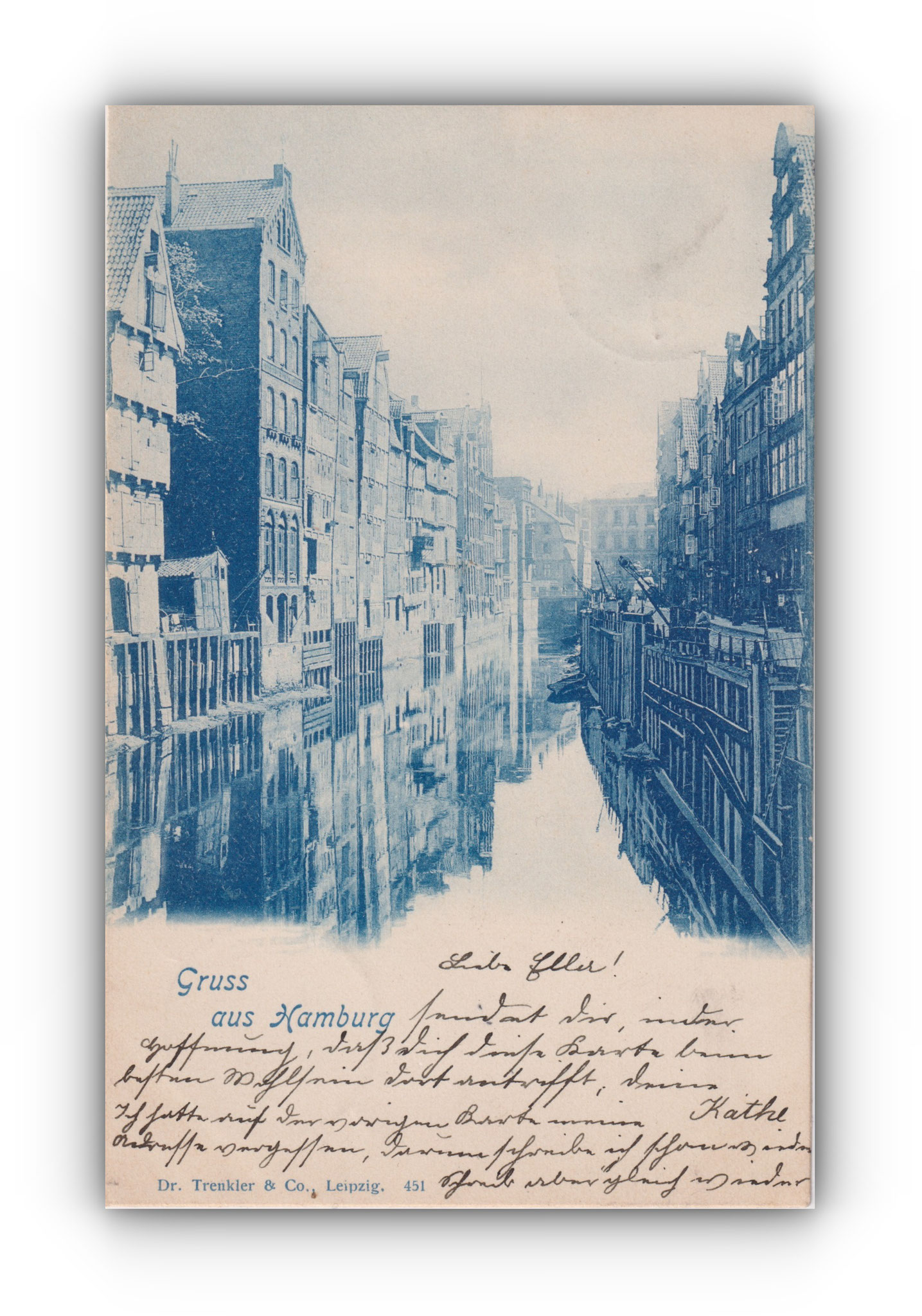 Gruss aus HAMBURG - 22.07.1901