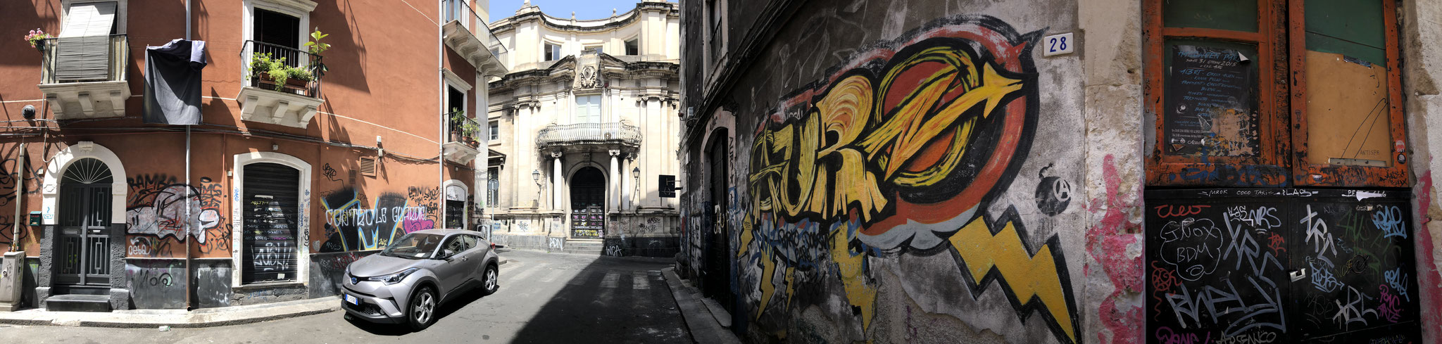 Streets of Catania, Sicily, Italy (June 2019)
