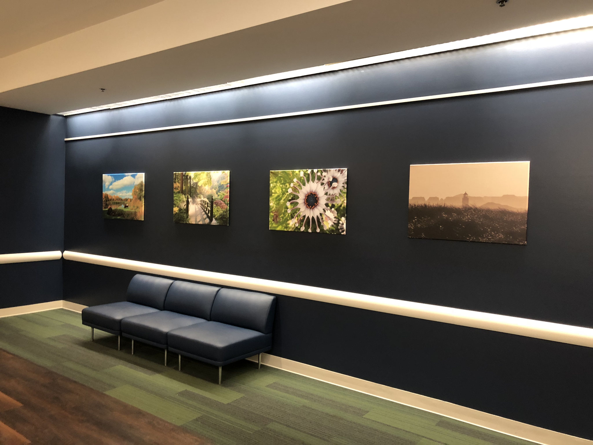 Winner's picture - permanent exhibition in the entrance hall of my former company in Portland