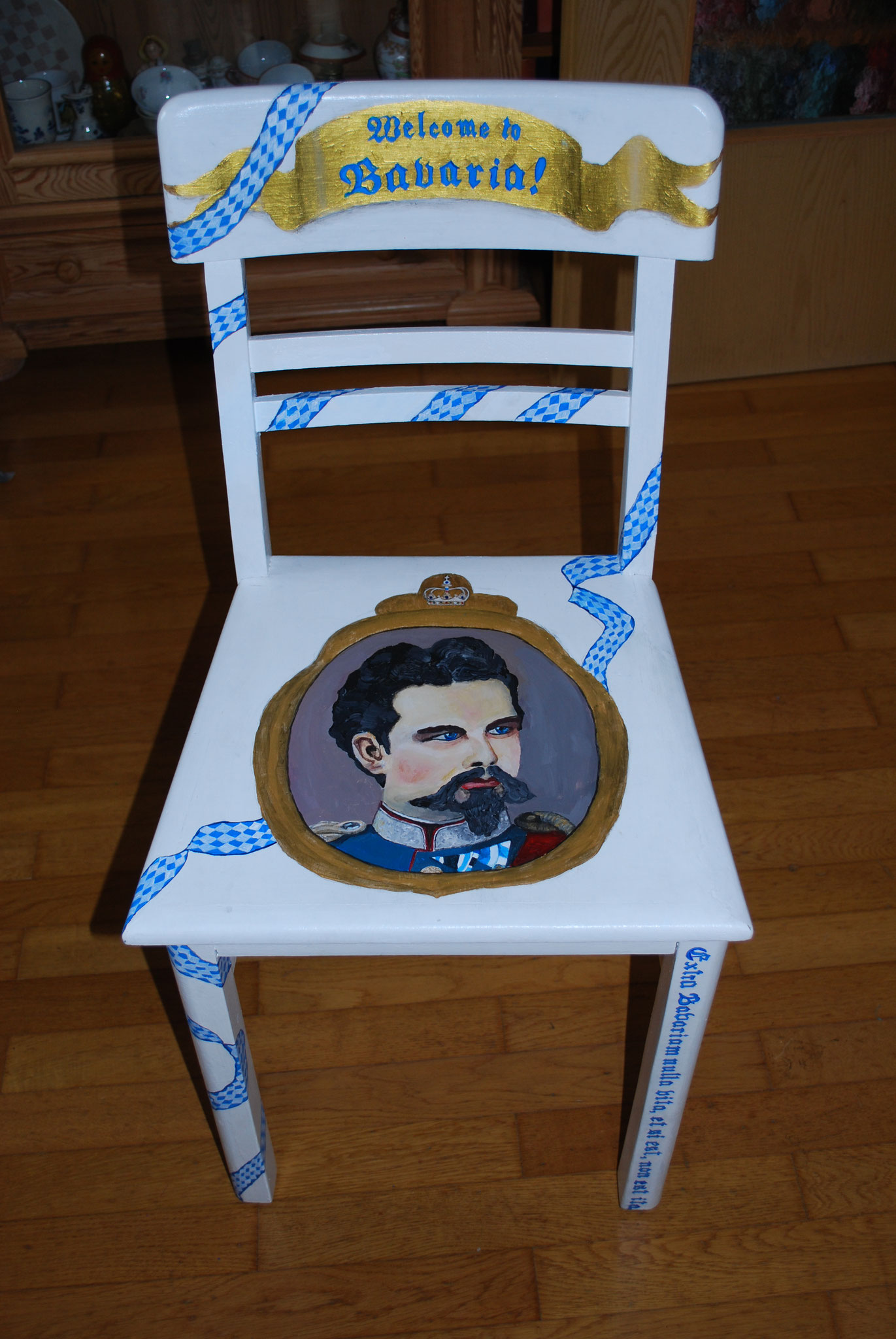 Welcom to Bavaria / Gestaltung eines Stuhls / - verkauft - 
