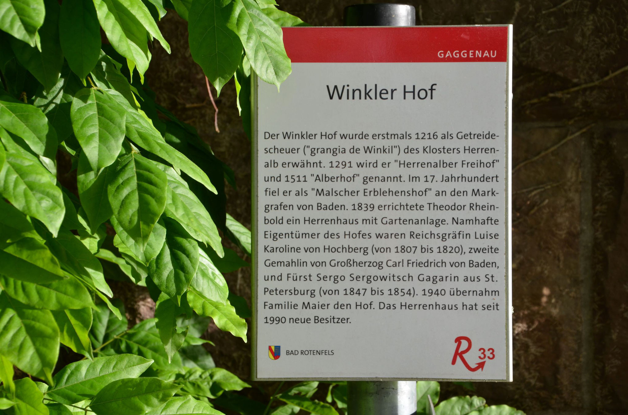 Geschichte des Winklerhofs