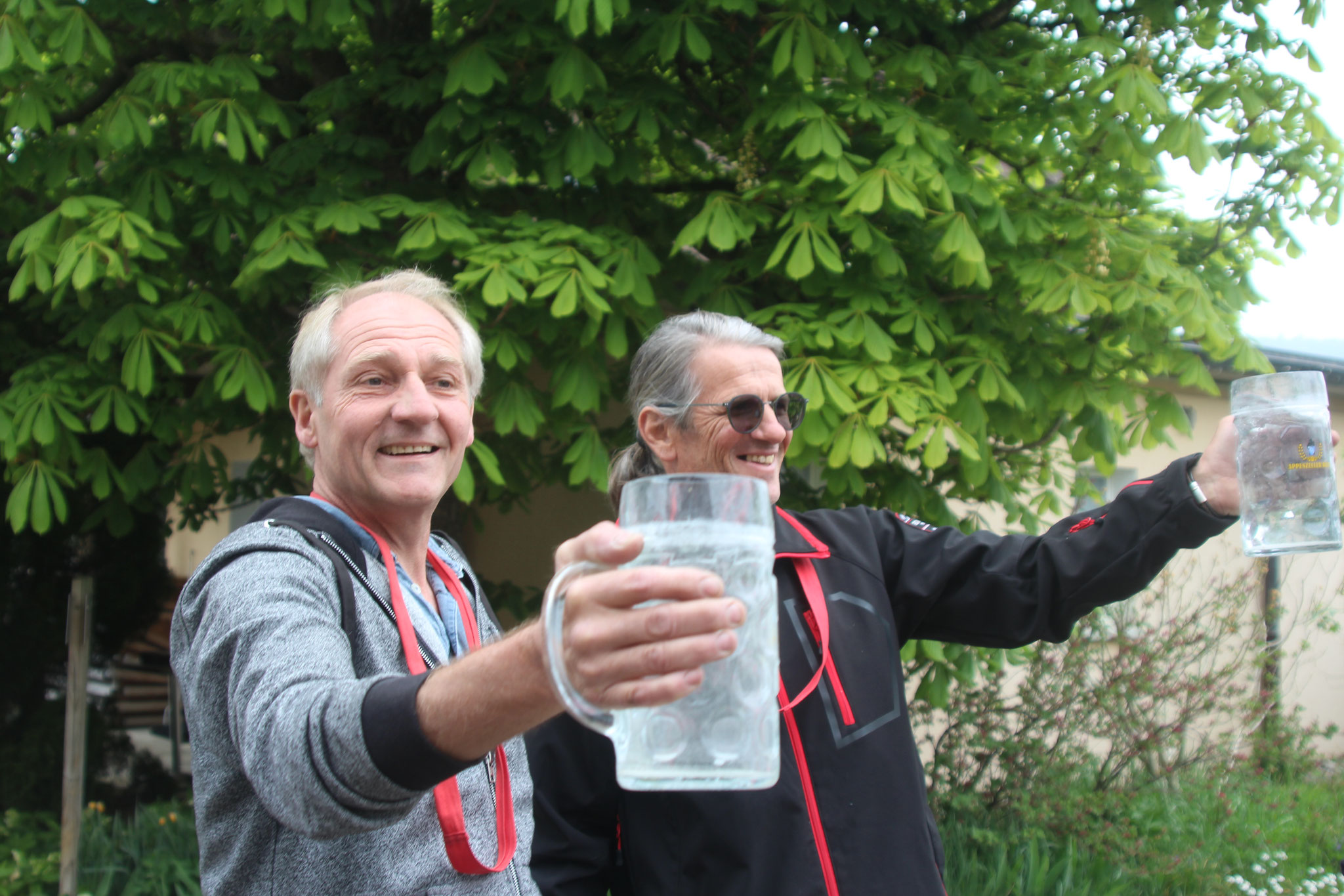 Ich glaube Peter und Chrigel haben heimlich geübt