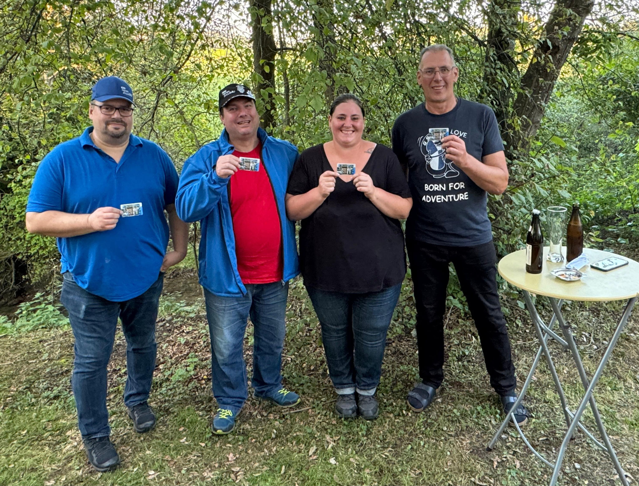ein kleines Dankeschön an das Orga-Team (Hans fehlt leider aufm Bild)