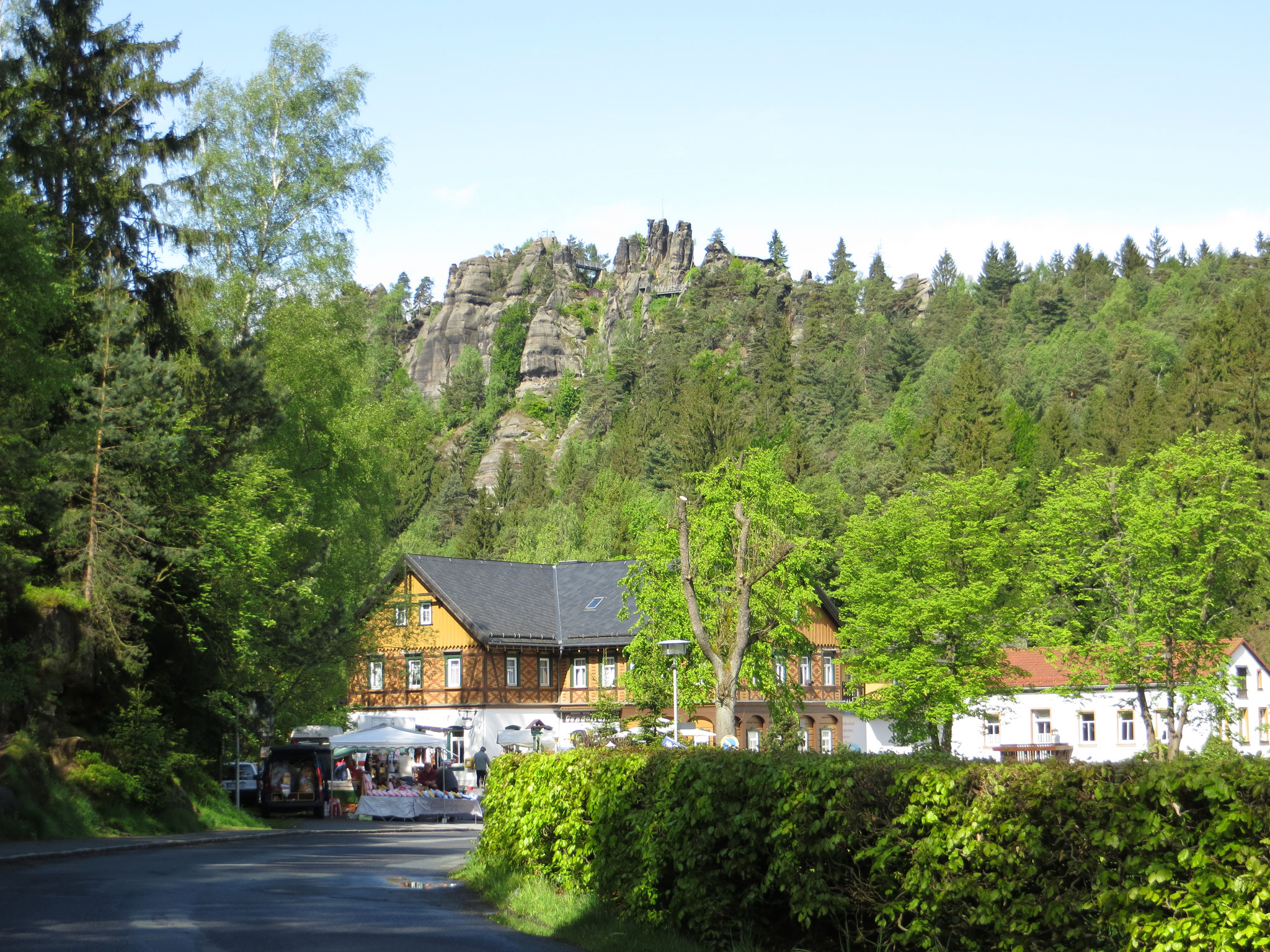 Gondelfahrt in Jonsdorf