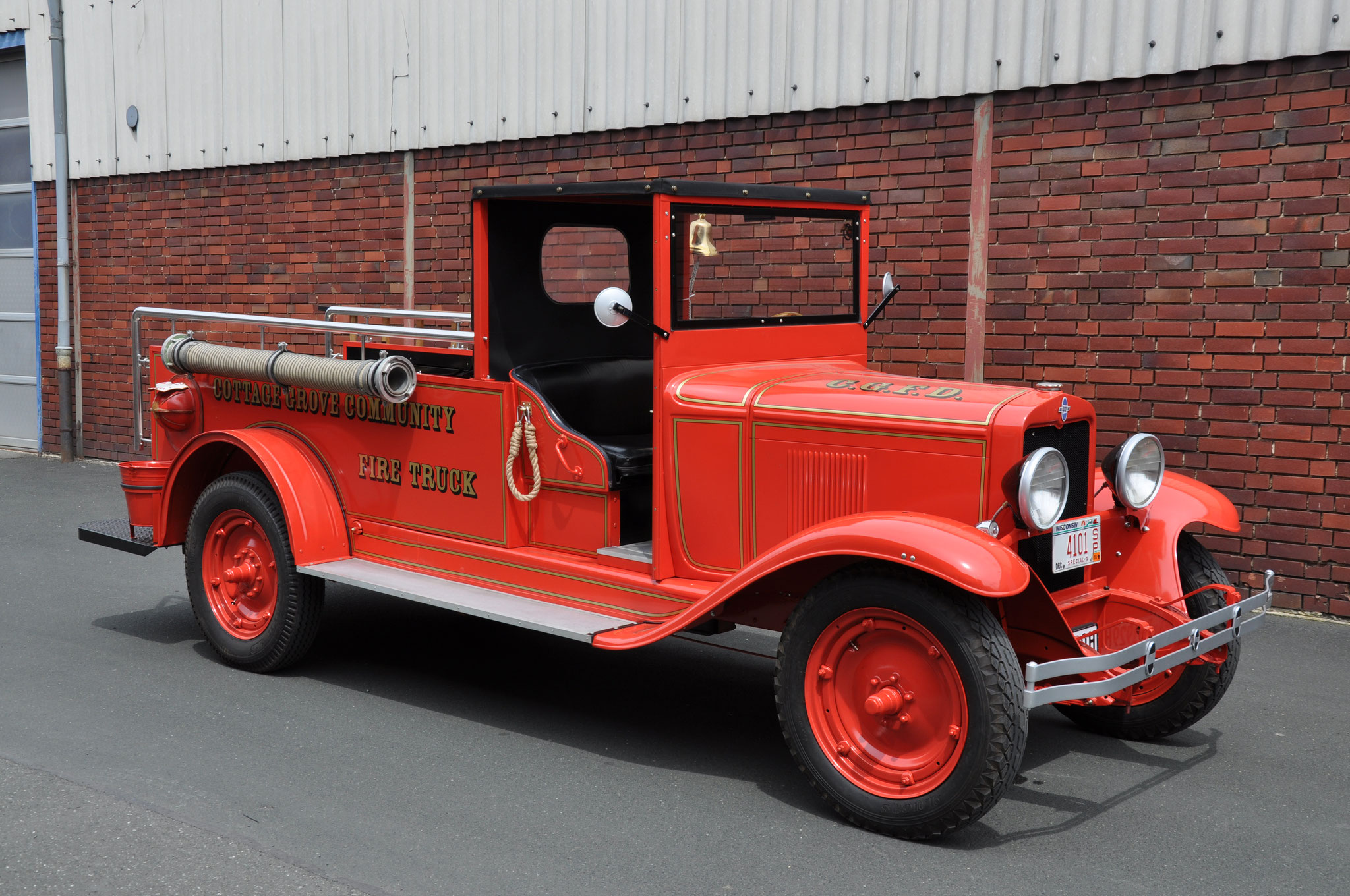 Chevrolet International Fire Truck, constructed in 1929, 3200 ccm, 6 cylinders - Germany