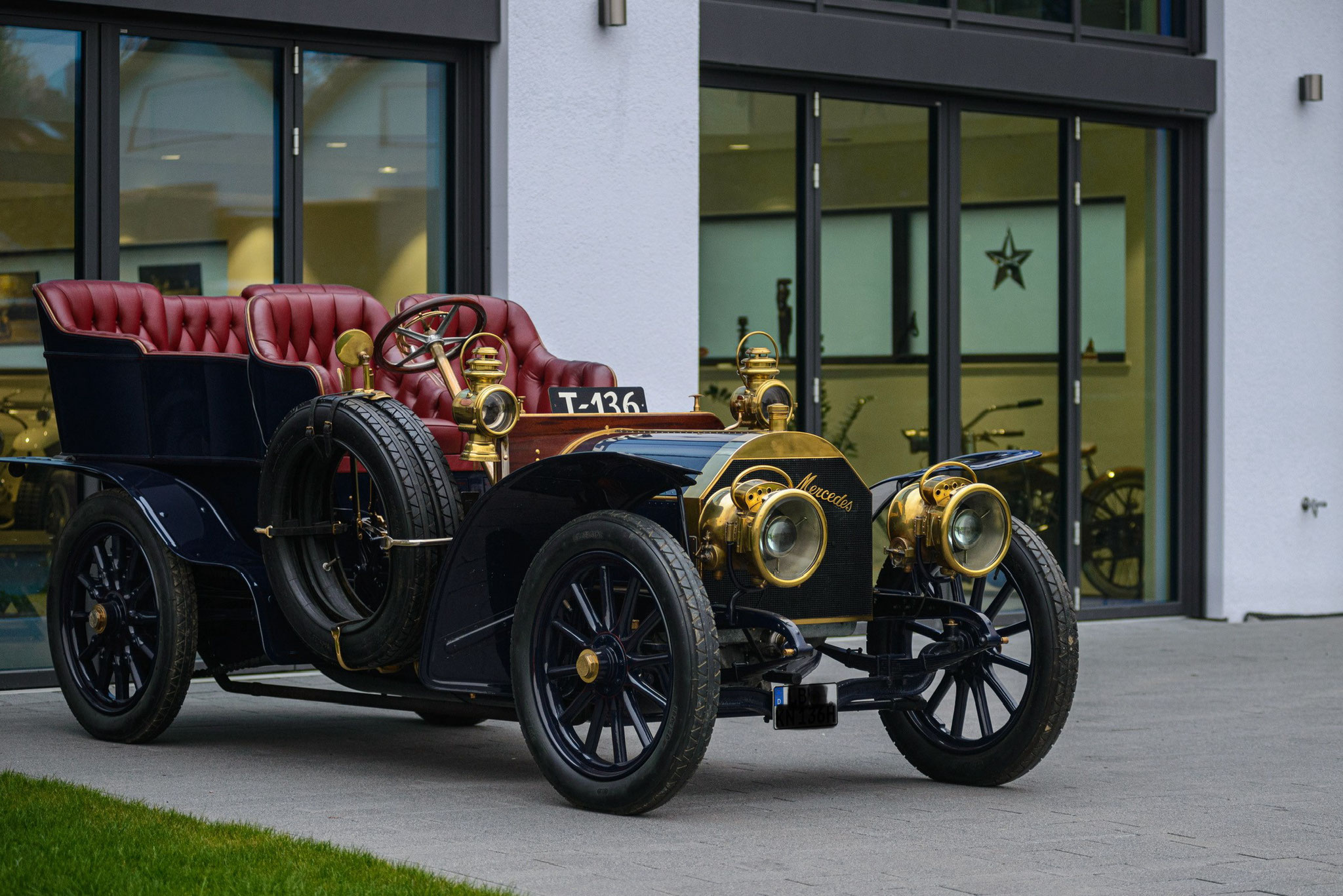 Mercedes Simplex, Baujahr 1904, um die 3000 ccm, 4 Zylinder, 28/32 PS, rund 80 km/h - Deutschland, Baden-Württemberg