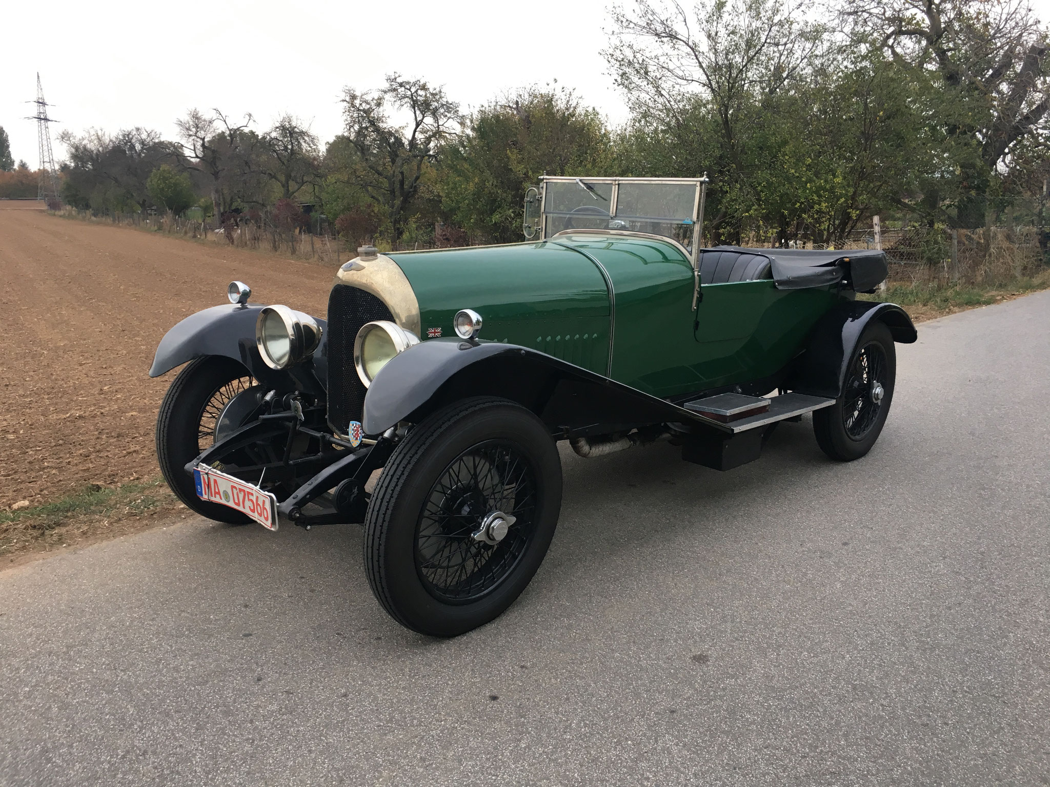 Bentley 3 l, constructed in 1923, 3000 ccm, 4 cylinders - Germany