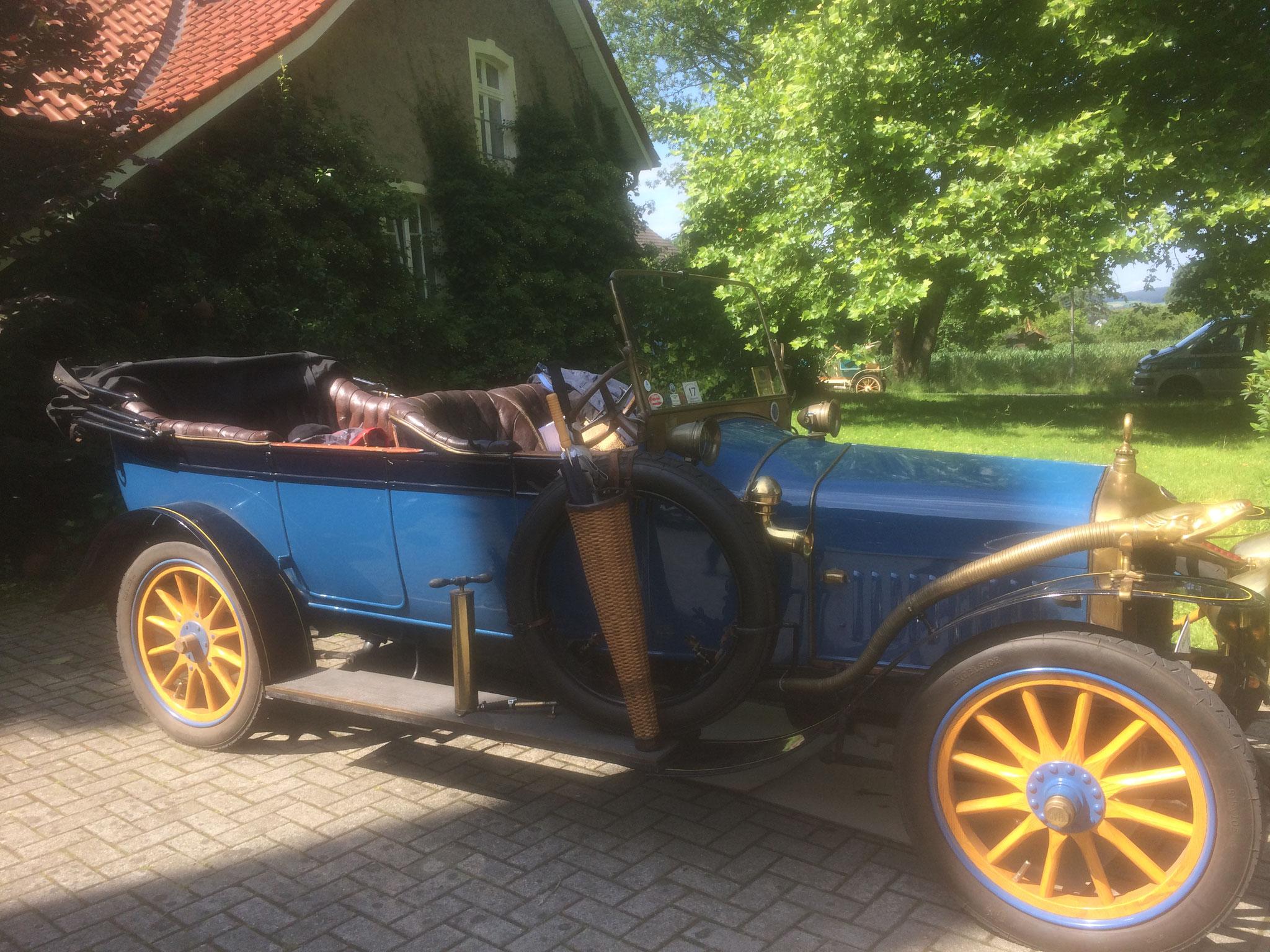 Delage Typ B 1, constructed in 1915, 3200 ccm, 4 cylinders - Germany