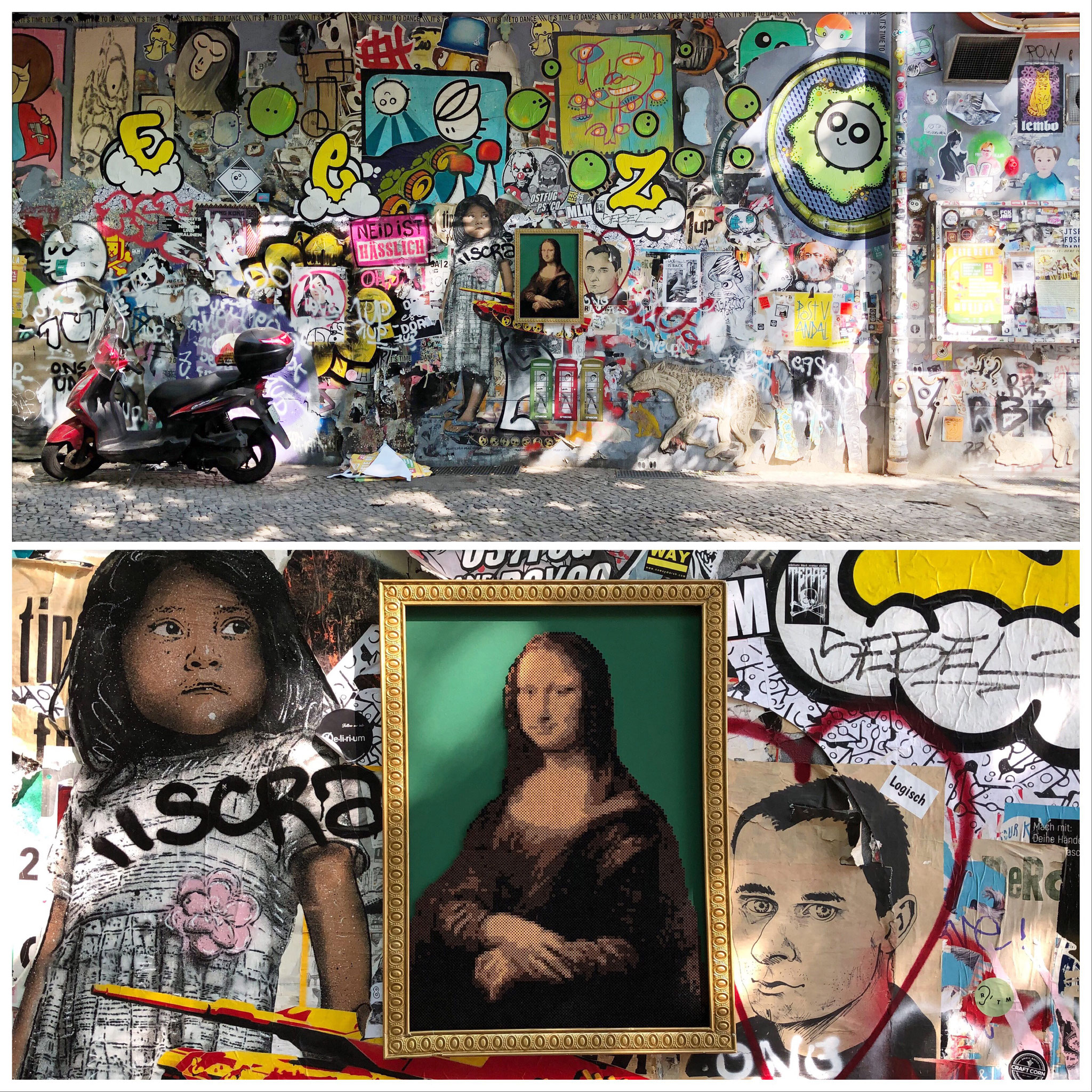 Old art meets new art