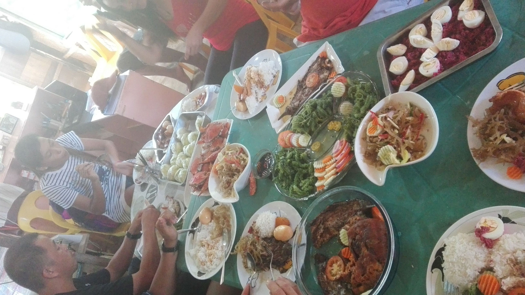 食事の様子