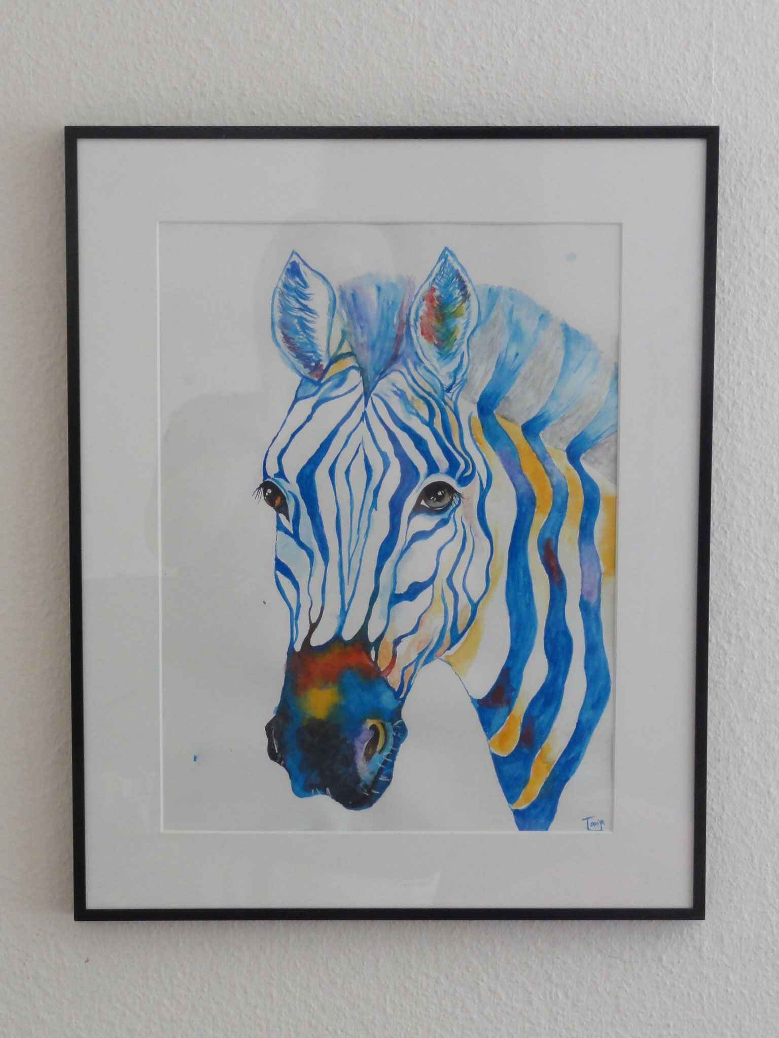 Zebra bunt