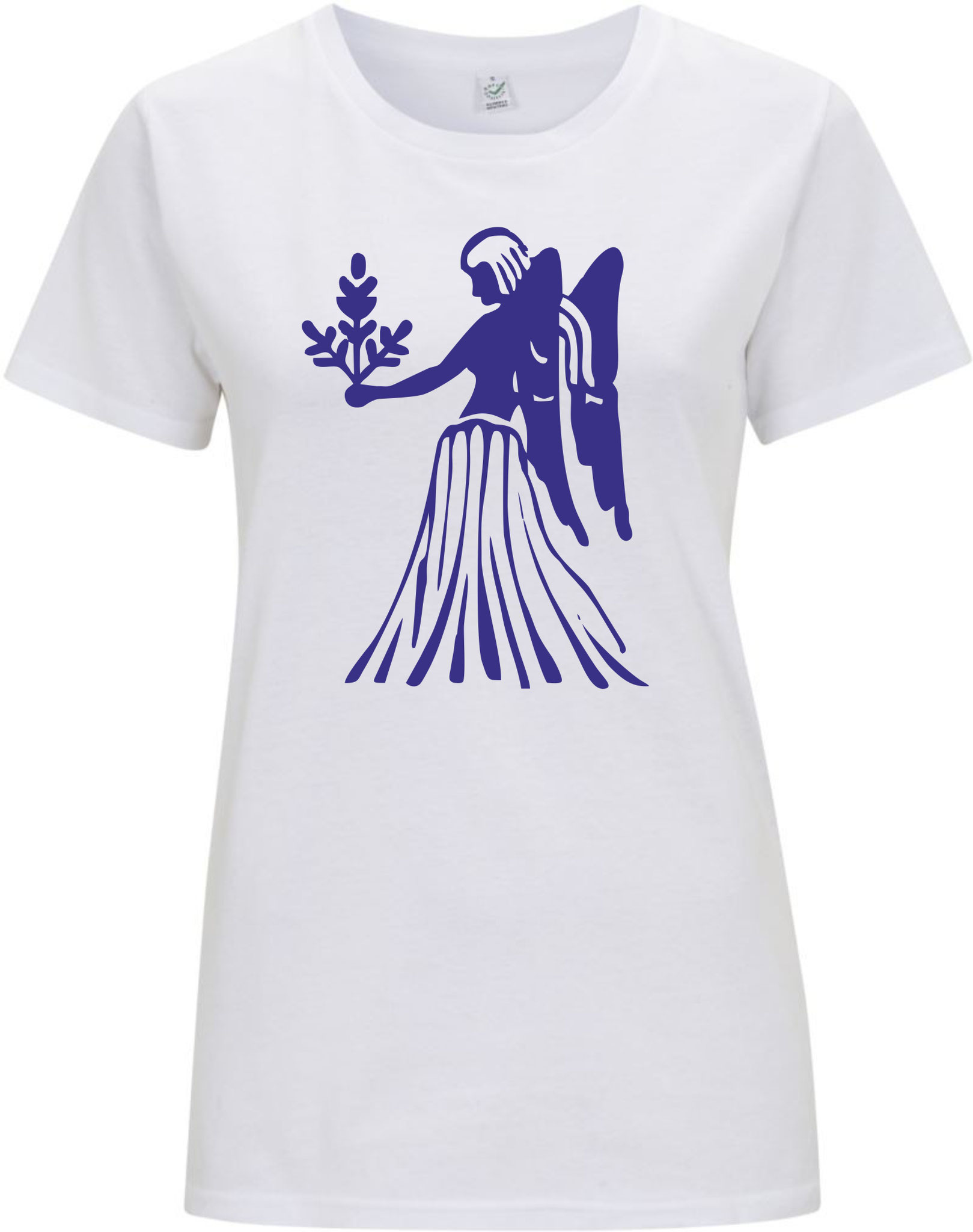Shirt mit Druck "Jungfrau"