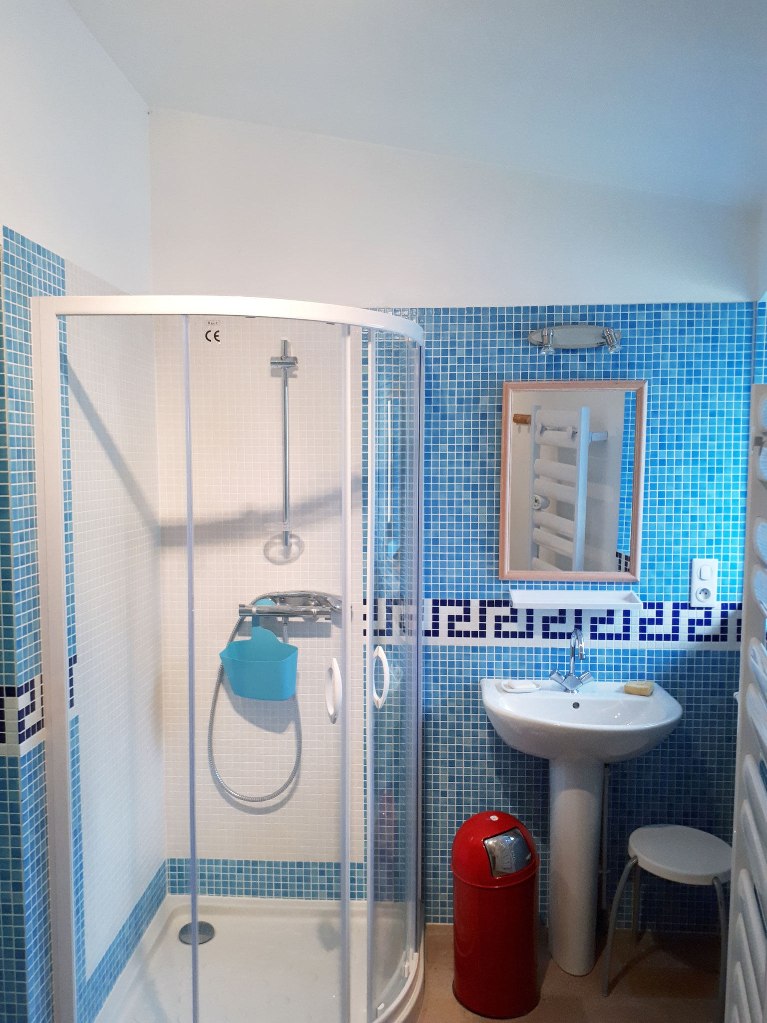 La Salle de douche.