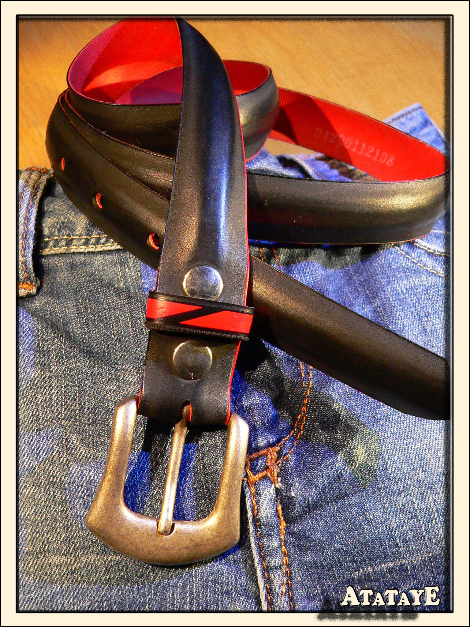 Atataye - New belt with Christine's tires.