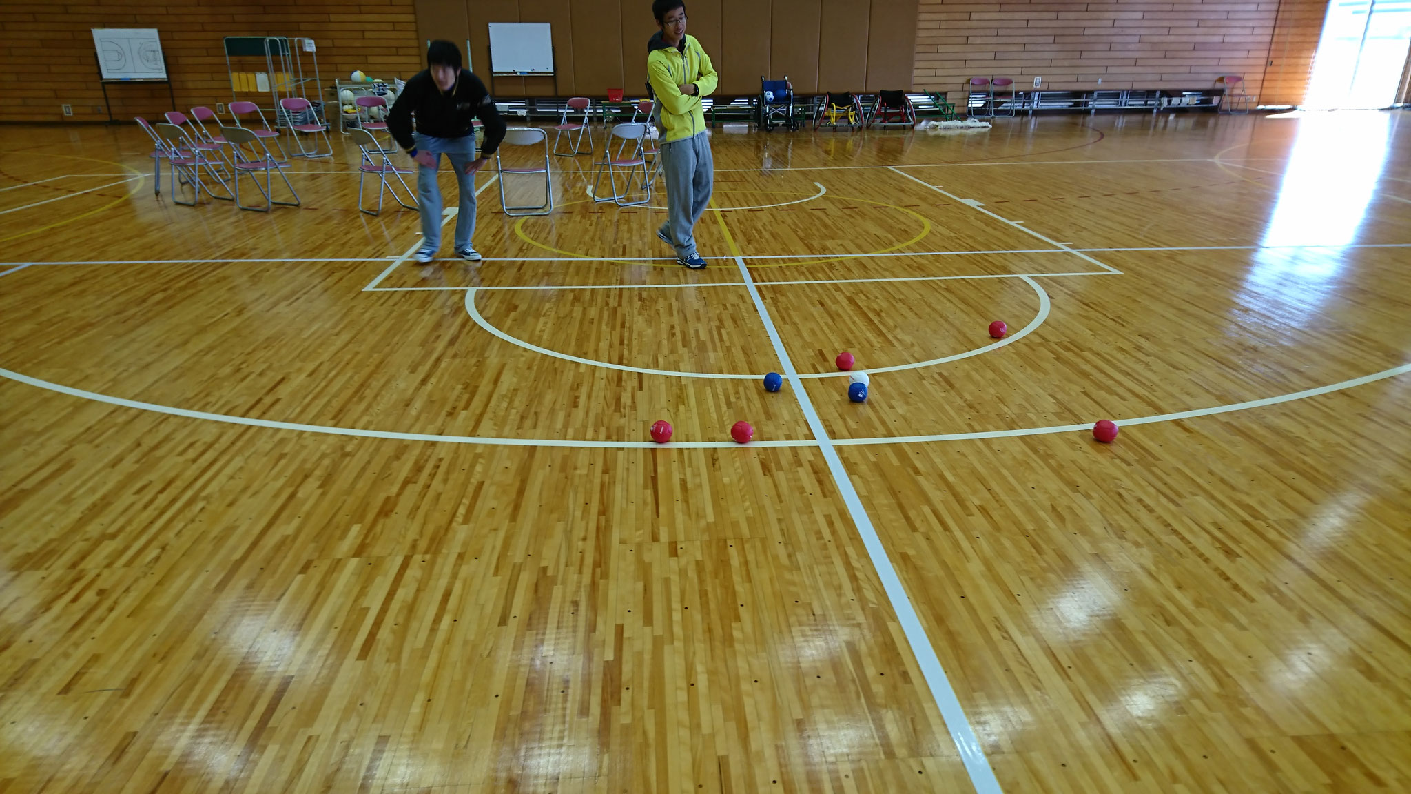 ボッチャのルールはカーリングと似ている感じがしました