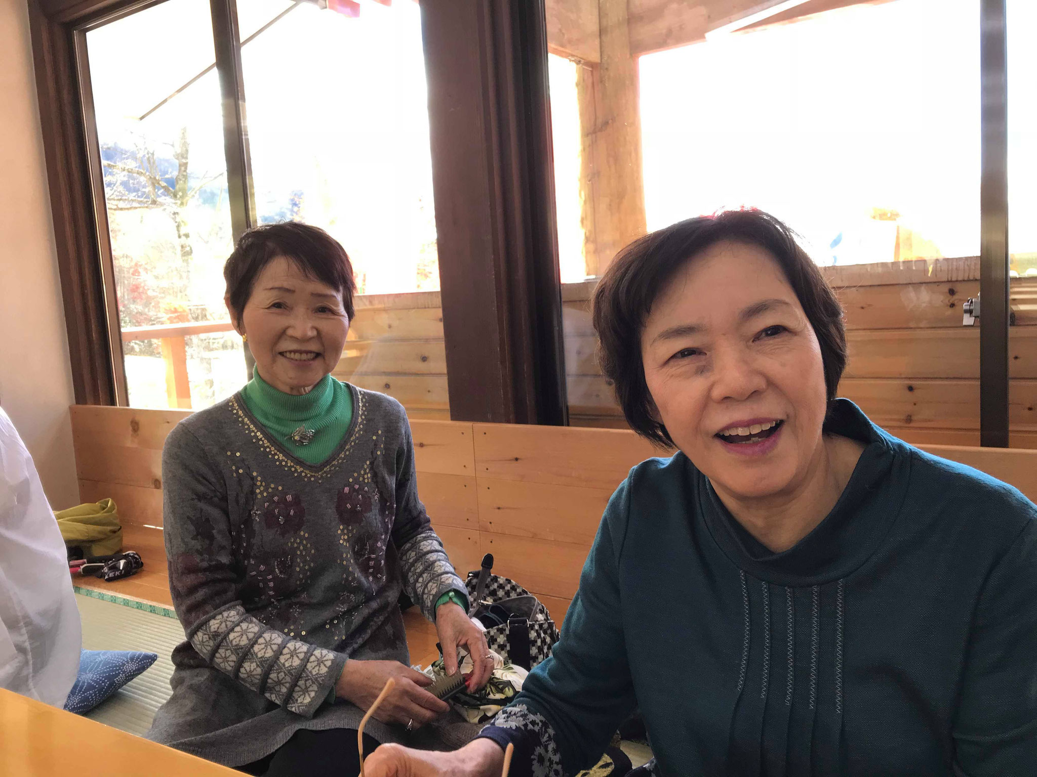 八重子ちゃんと陽子ちゃん