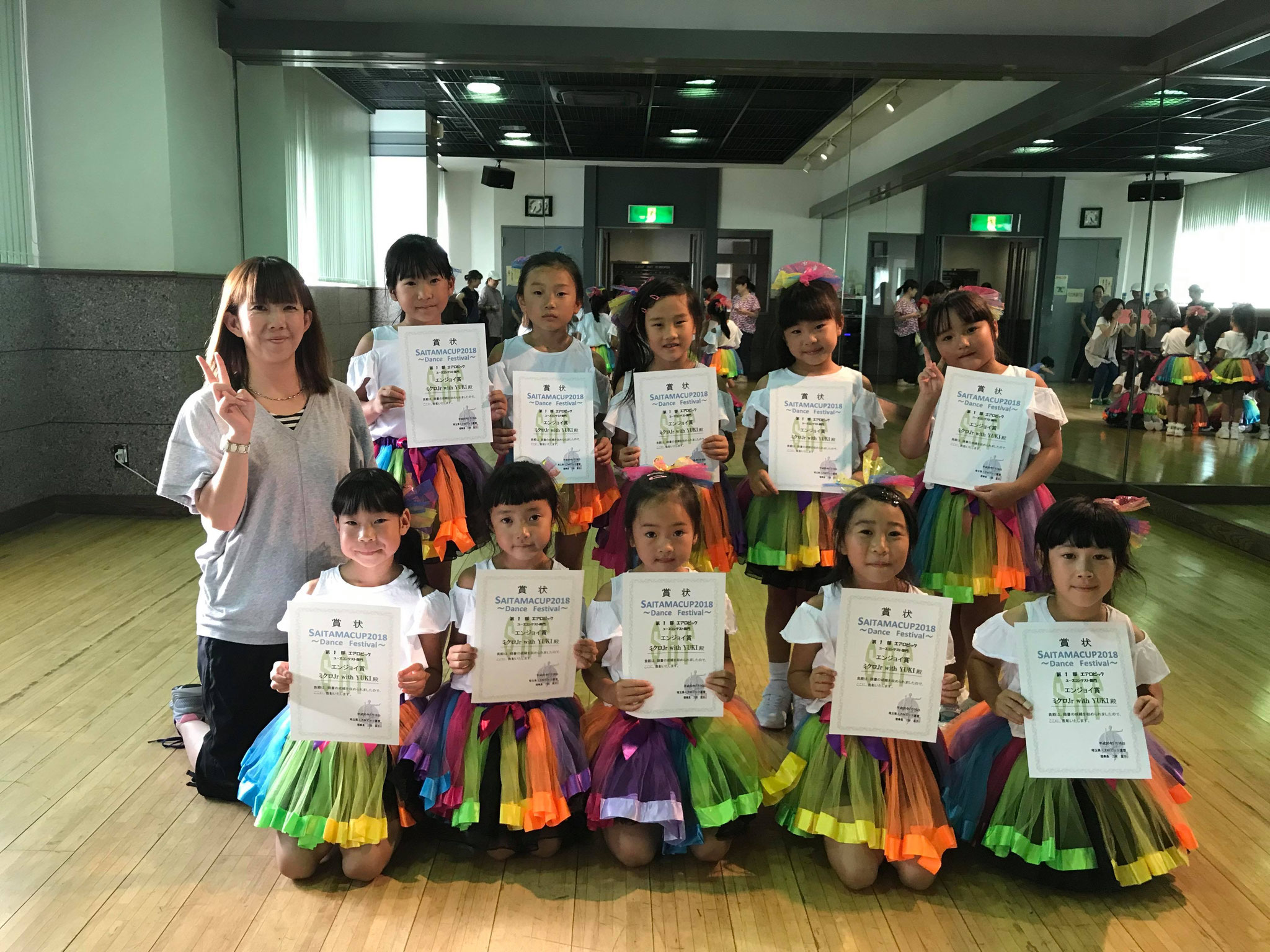 ミクロjr エンジョイ賞　おめでとう！